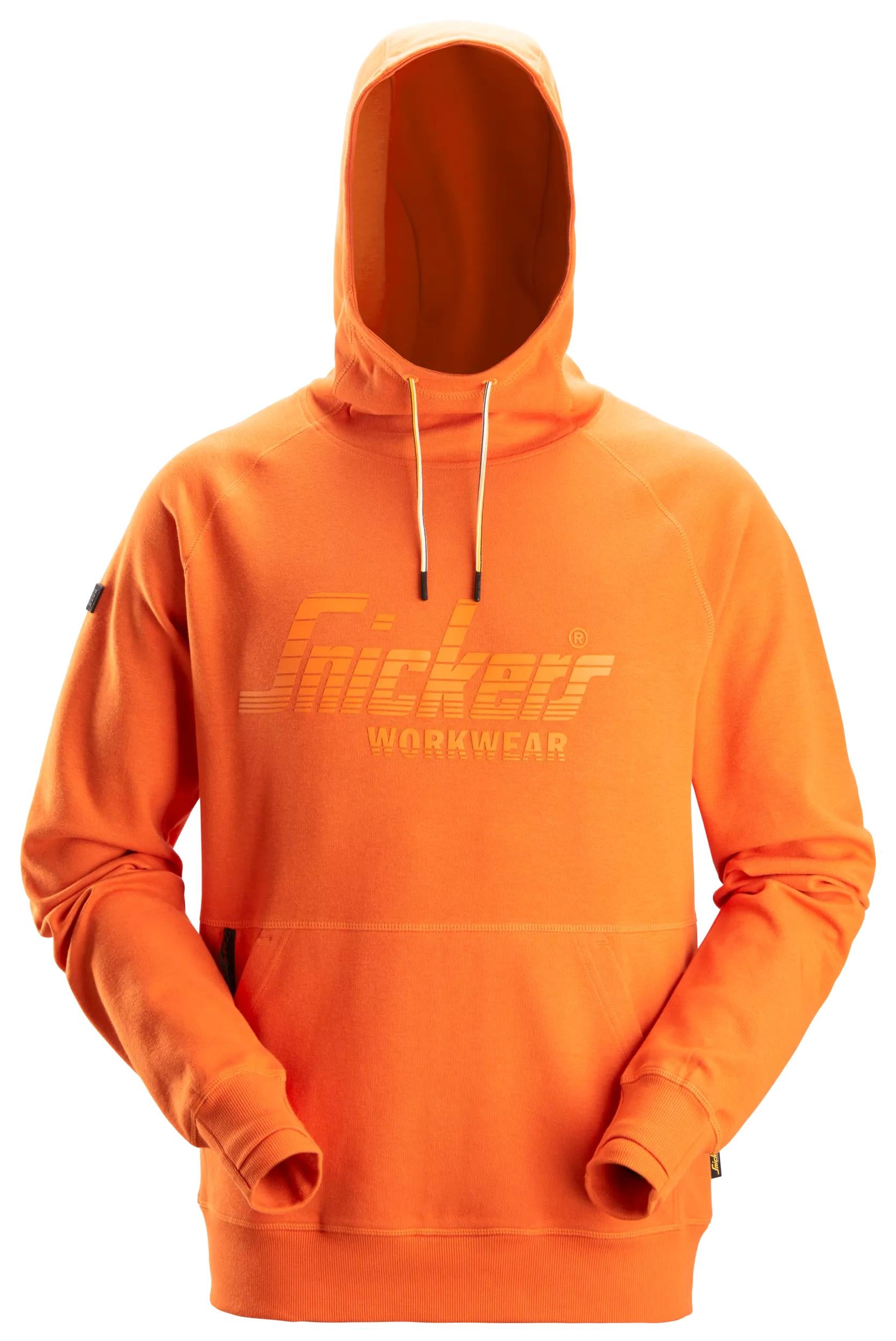 Logo Hoodie - Warm Orange - 4100