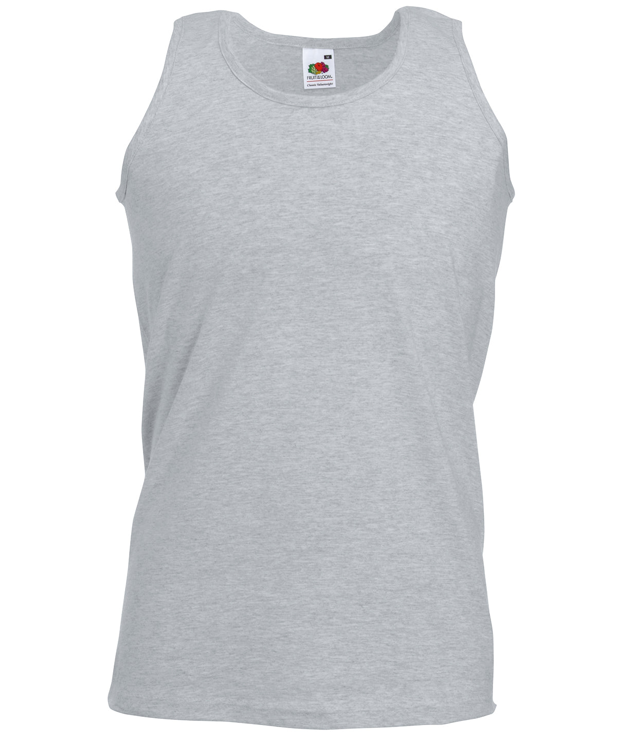 Valueweight athletic vest - Heather Grey