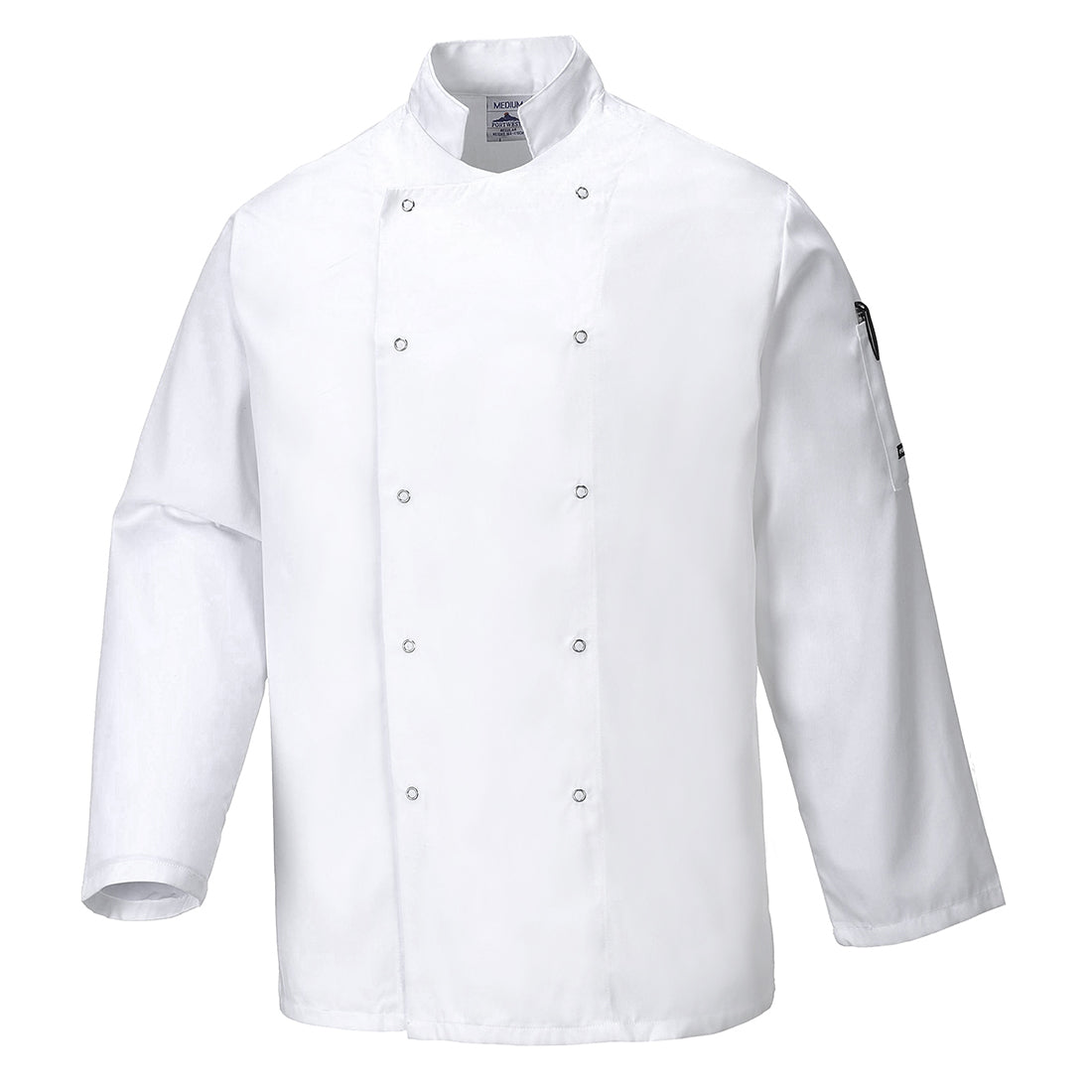 Suffolk Chefs Jacket L/S - White