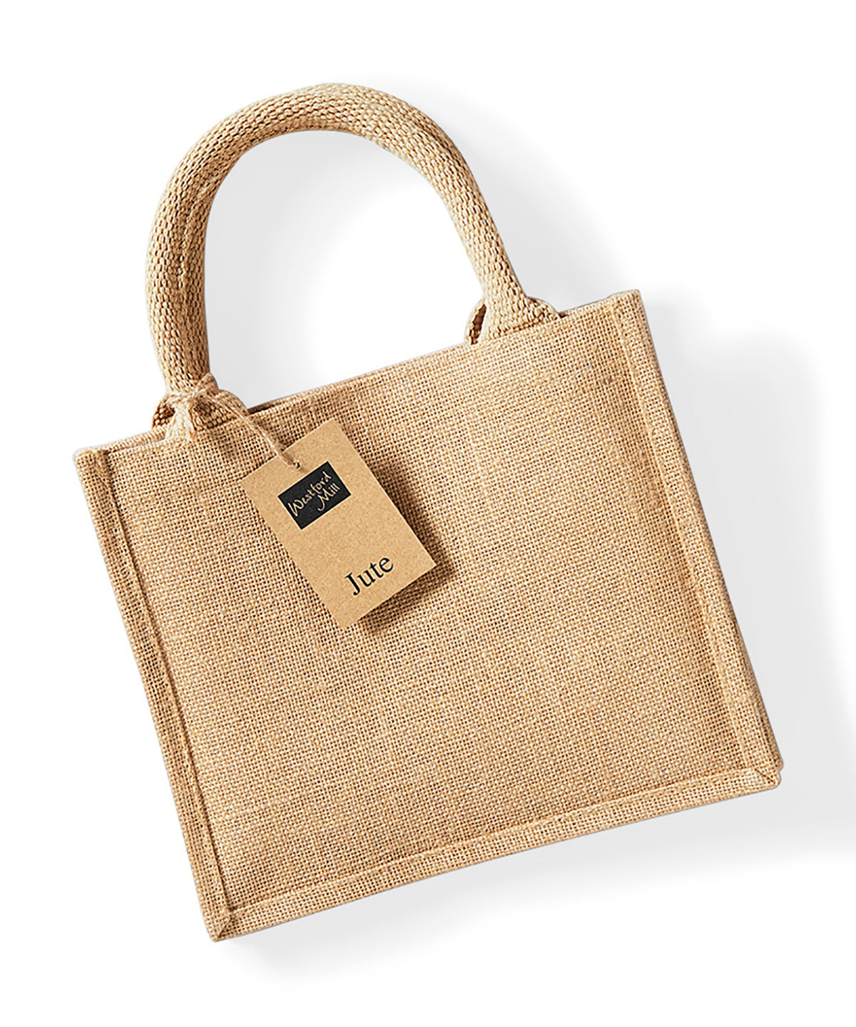 Jute mini gift bag - Natural