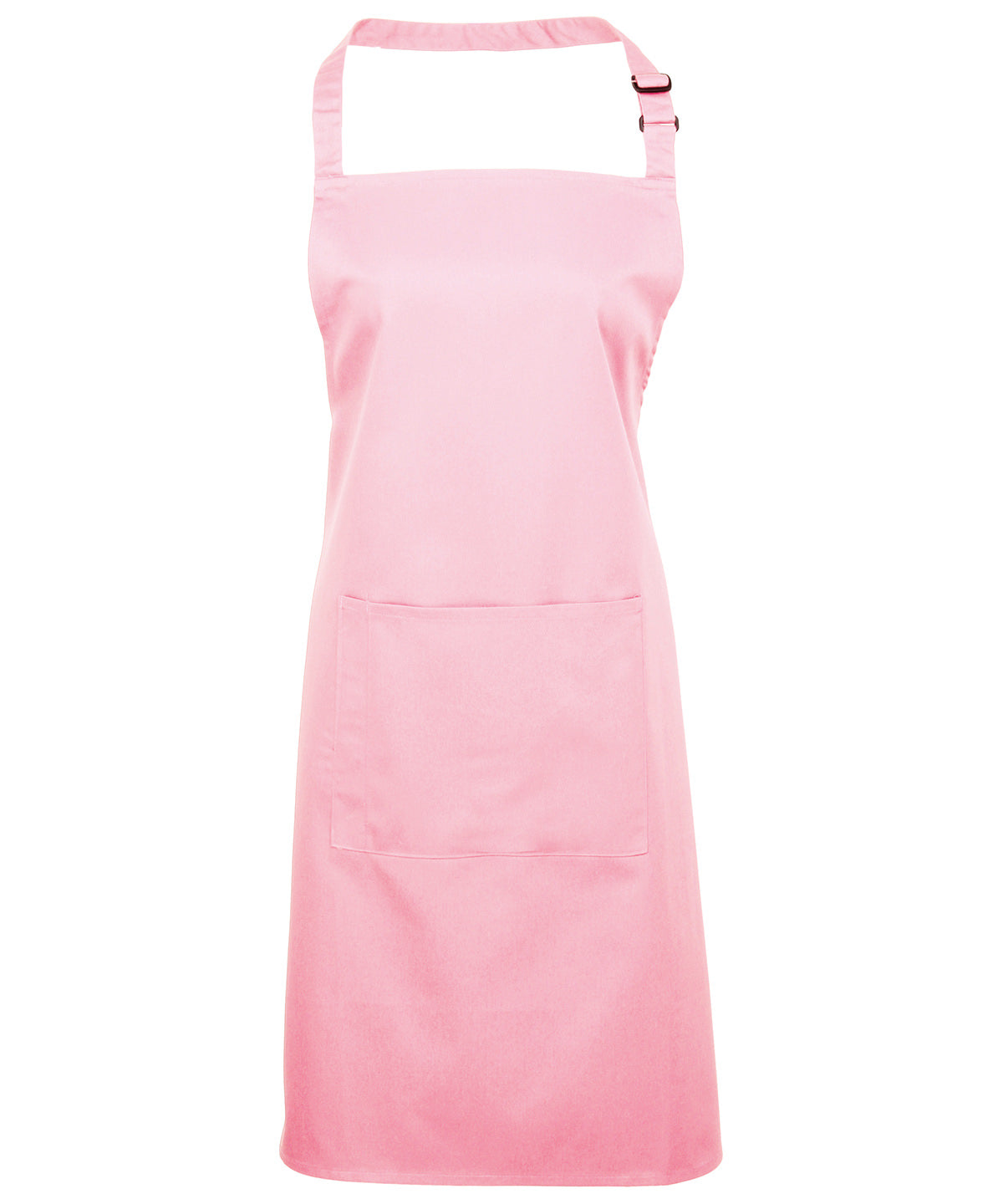 Colours Bib Apron with Pocket - Pink