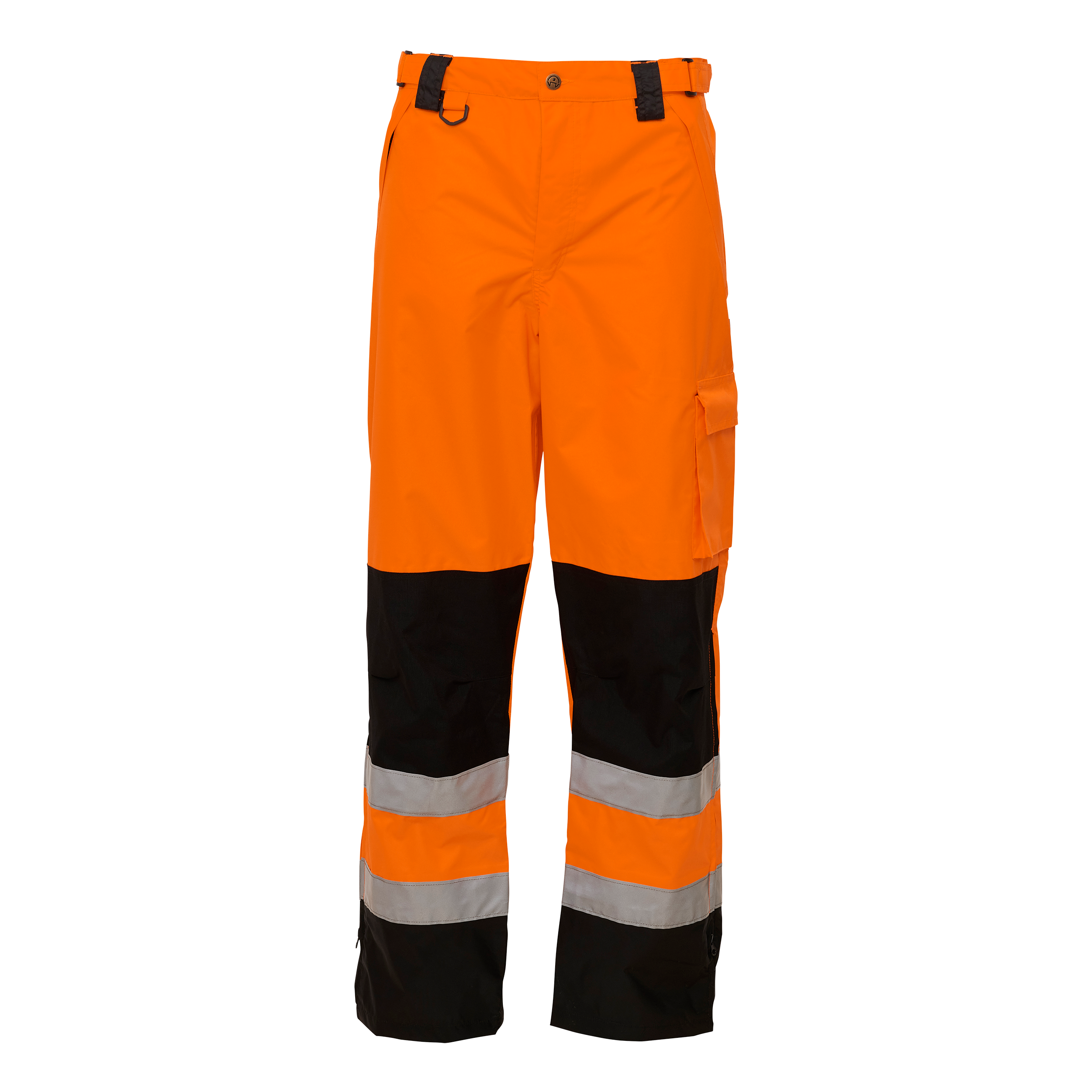 Visible Xtreme Oxford Trousers - Fl. orange/Black