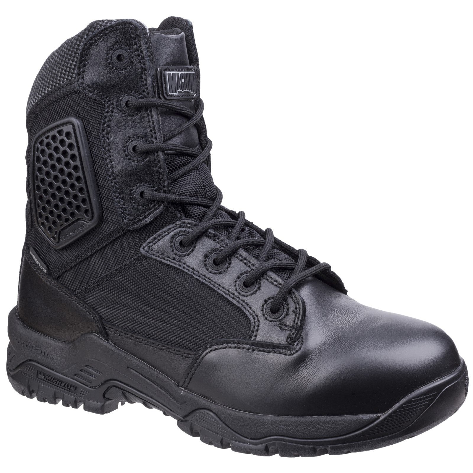 Strike Force 8.0 Side-Zip WP Uniform Boot - Black