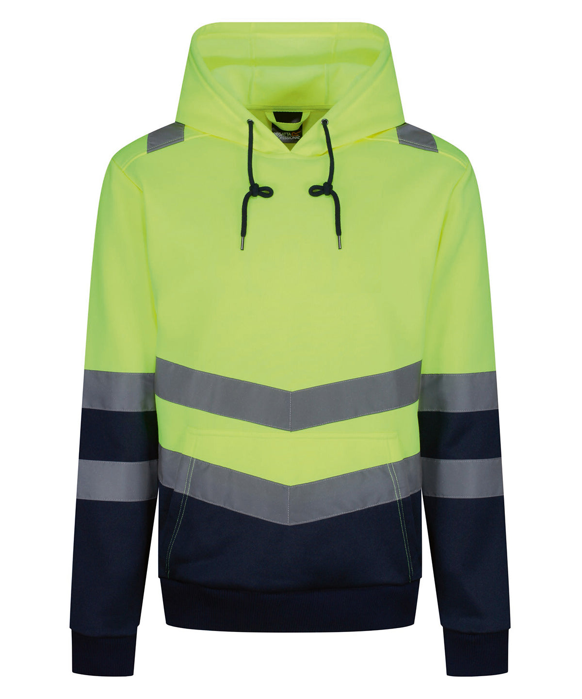 Pro Hi-Vis Overhead Hoodie - Yellow