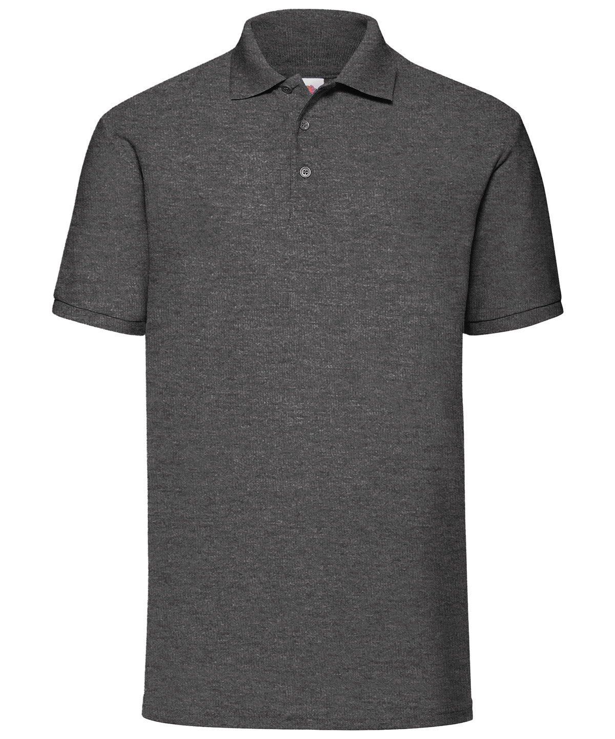 65/35 Polo - Dark Heather Grey