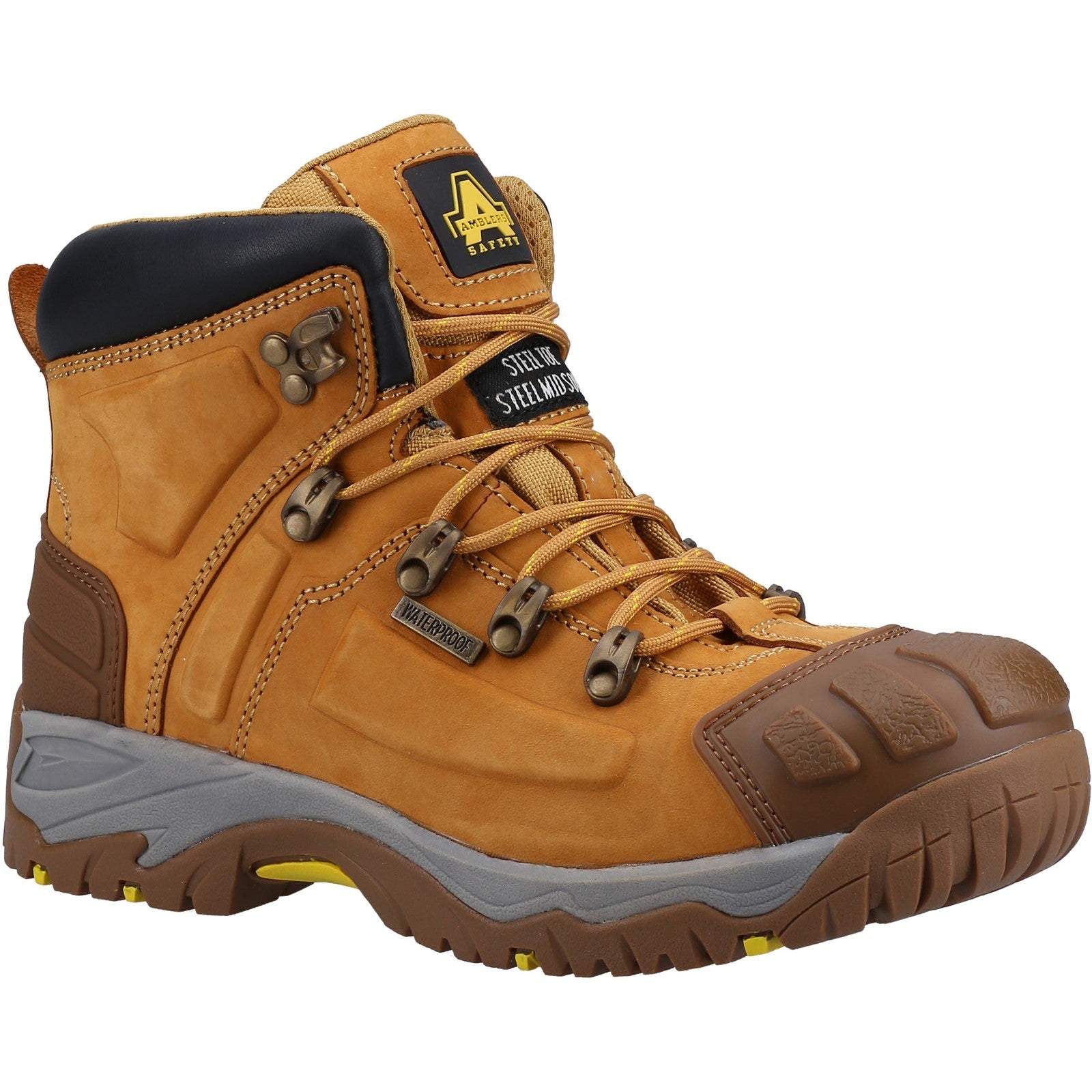 FS33 Waterproof S3 Safety Boots - Honey