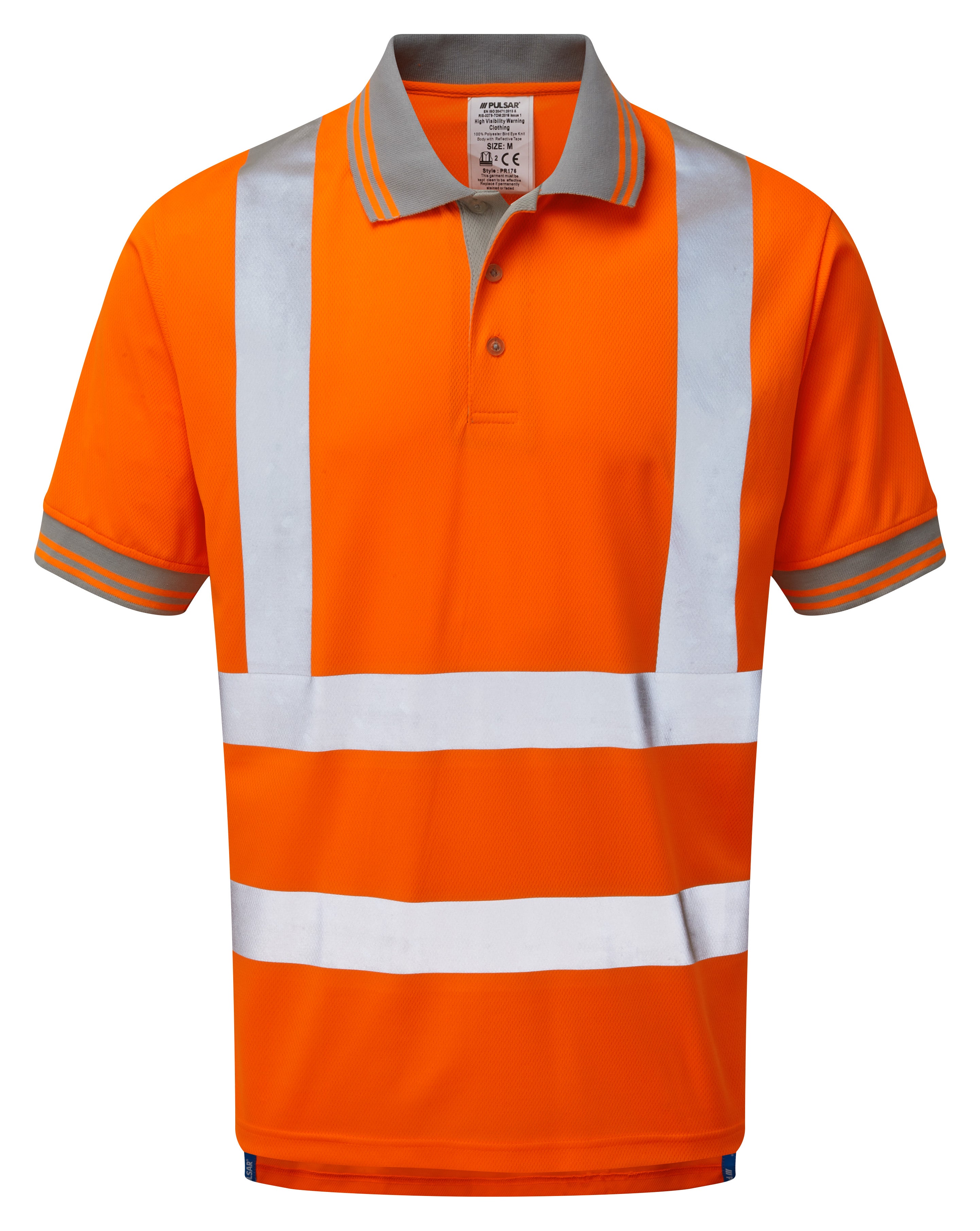 PULSAR® HV Orange Polo Shirt