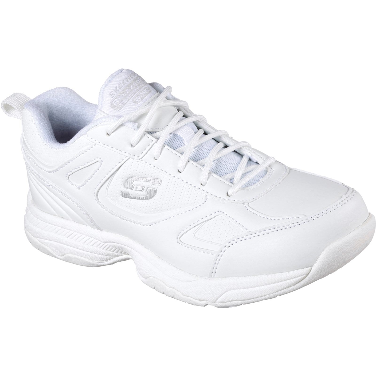 Work Relaxed Fit: Dighton - Bricelyn SR Safety Shoe - White