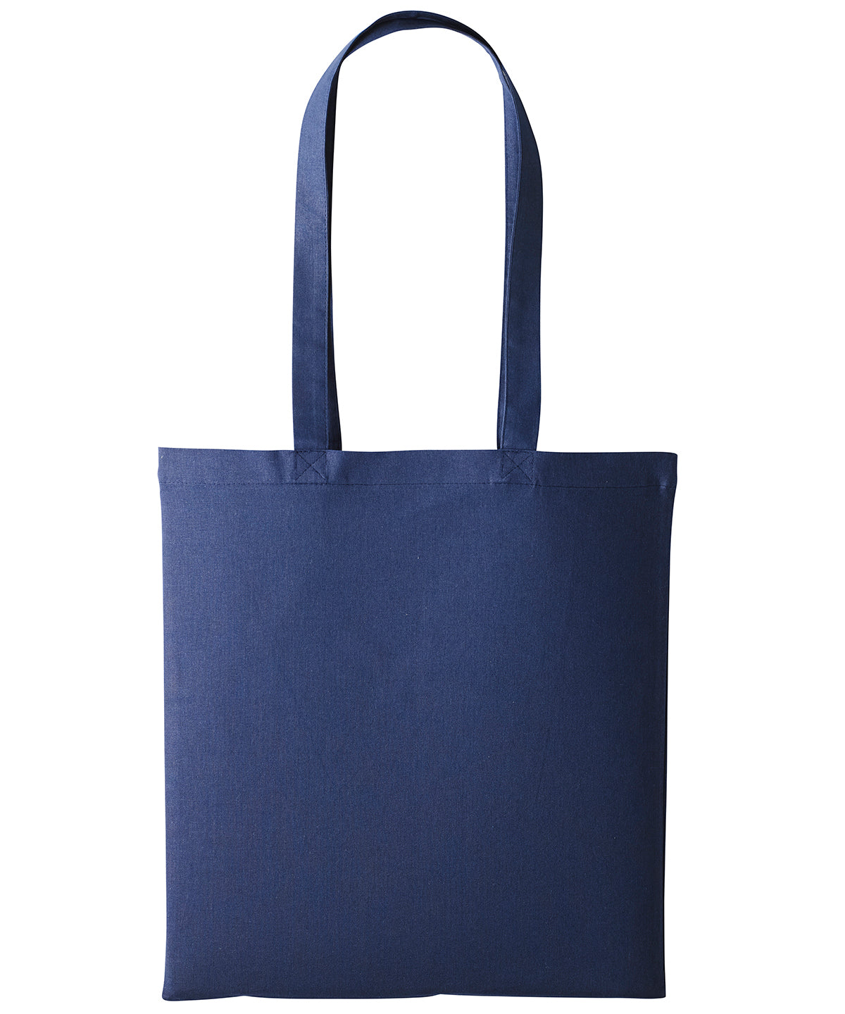 Cotton shopper long handle - Oxford Navy (Navy)