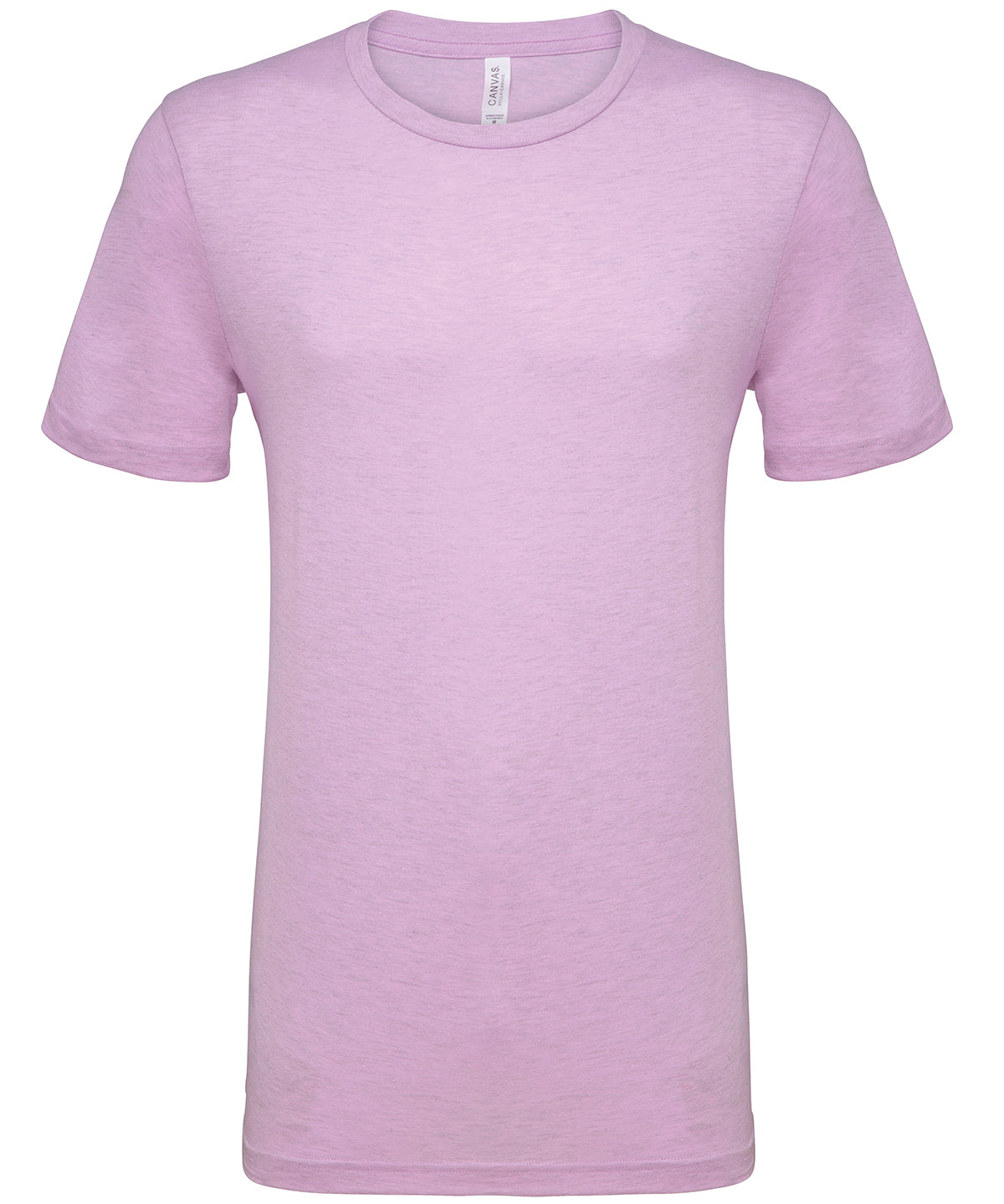 Unisex heather CVC short sleeve t-shirt - Heather Prism Lilac