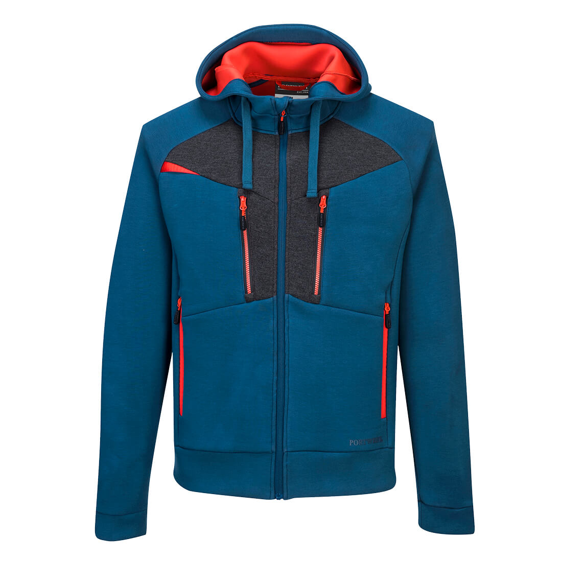 DX4 Zipped Hoodie - Metro Blue