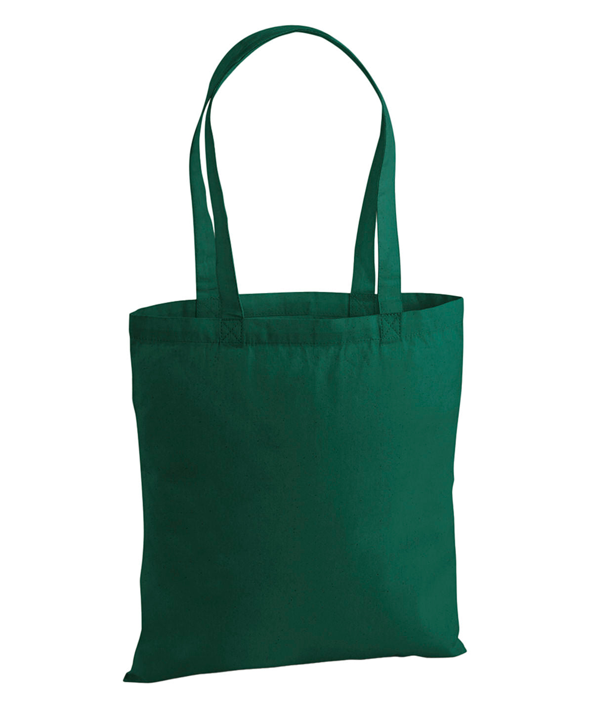 Premium Cotton tote - Bottle Green