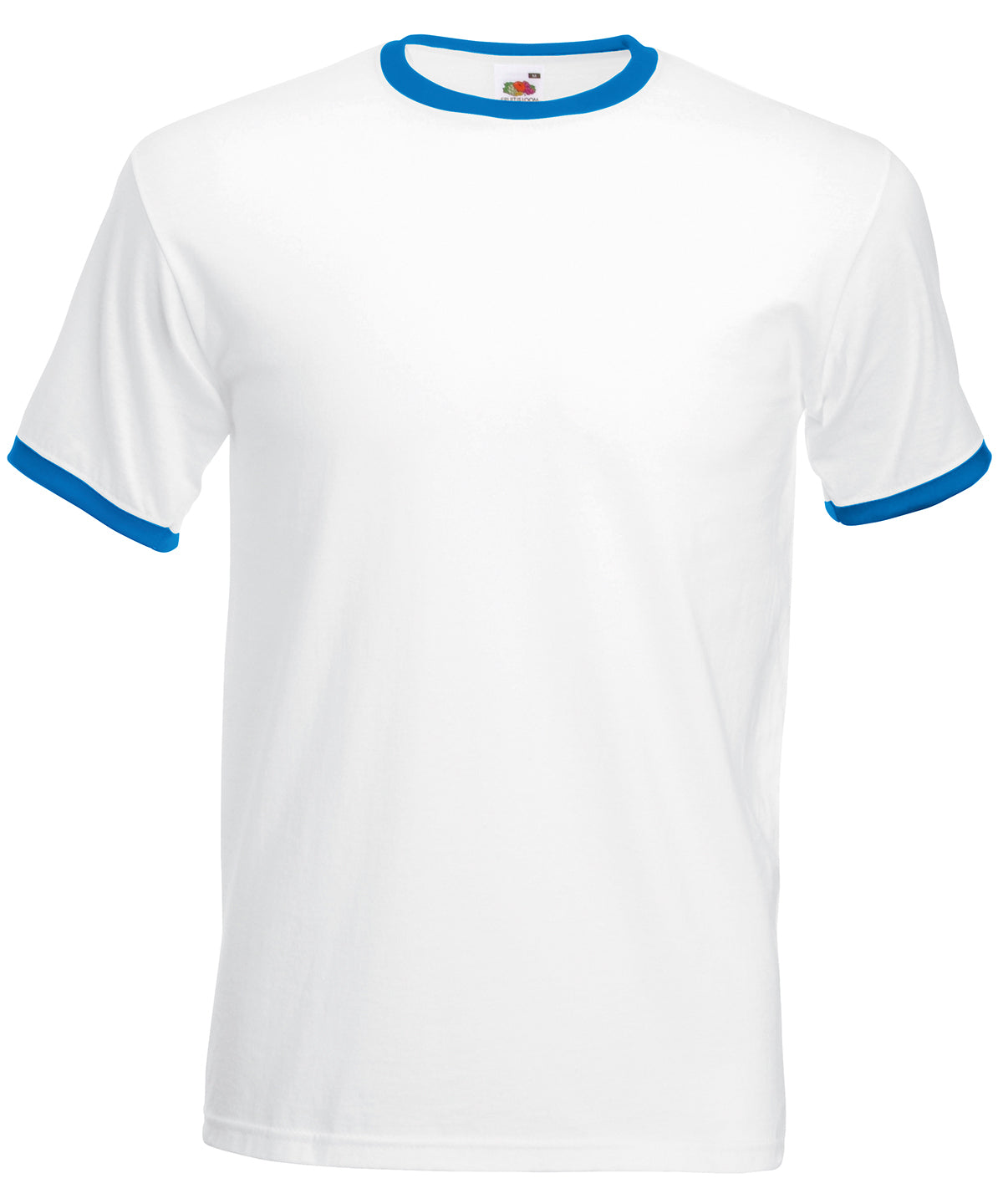 Ringer T - White/Royal Blue