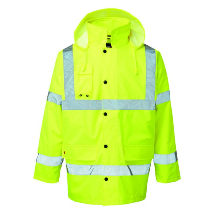 HI VIS MOTORWAY JACKET - Yellow