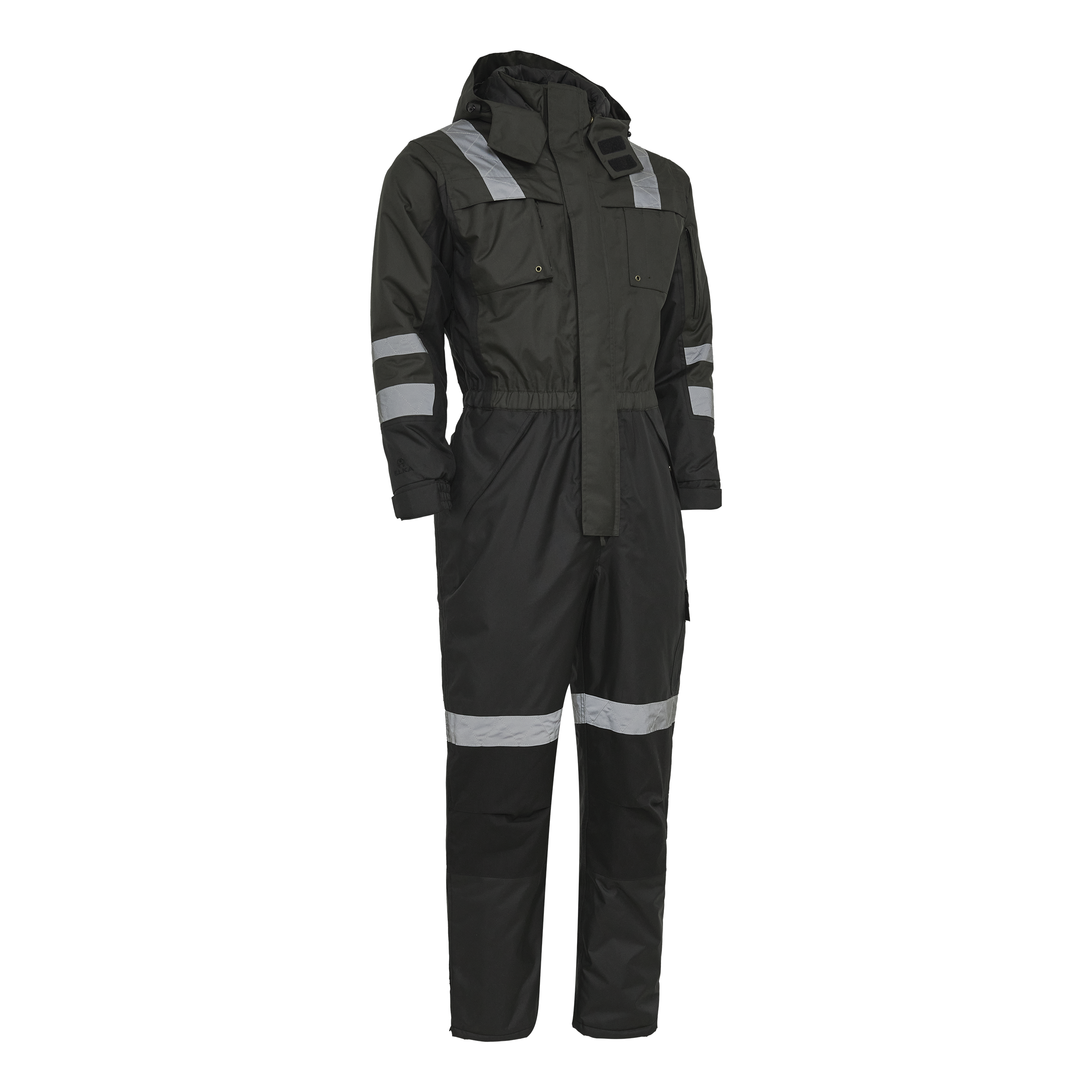 Women's Working Xtreme Winter Thermal Coverall - Grey/Black