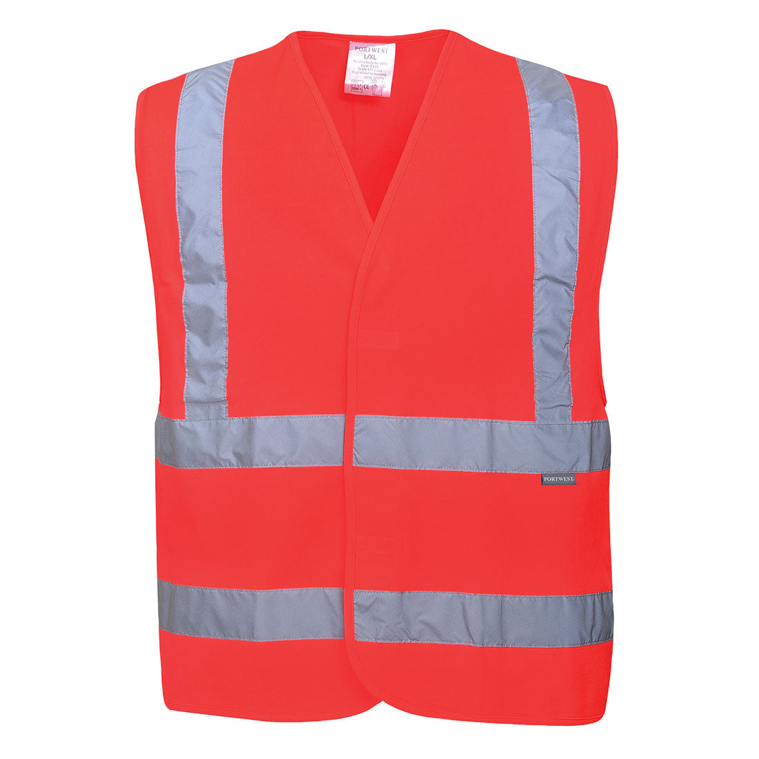 Hi-Vis Band and Brace Vest - Red