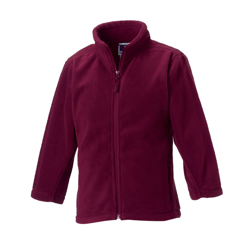 Russell Schoolgear Childrens Colours Full Zip Outdoor Fleece Jacket