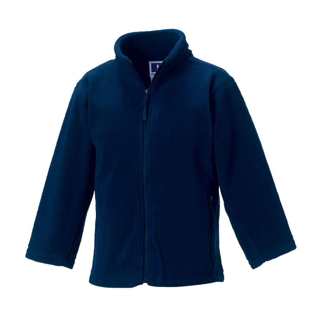 Russell Schoolgear Childrens Colours Full Zip Outdoor Fleece Jacket