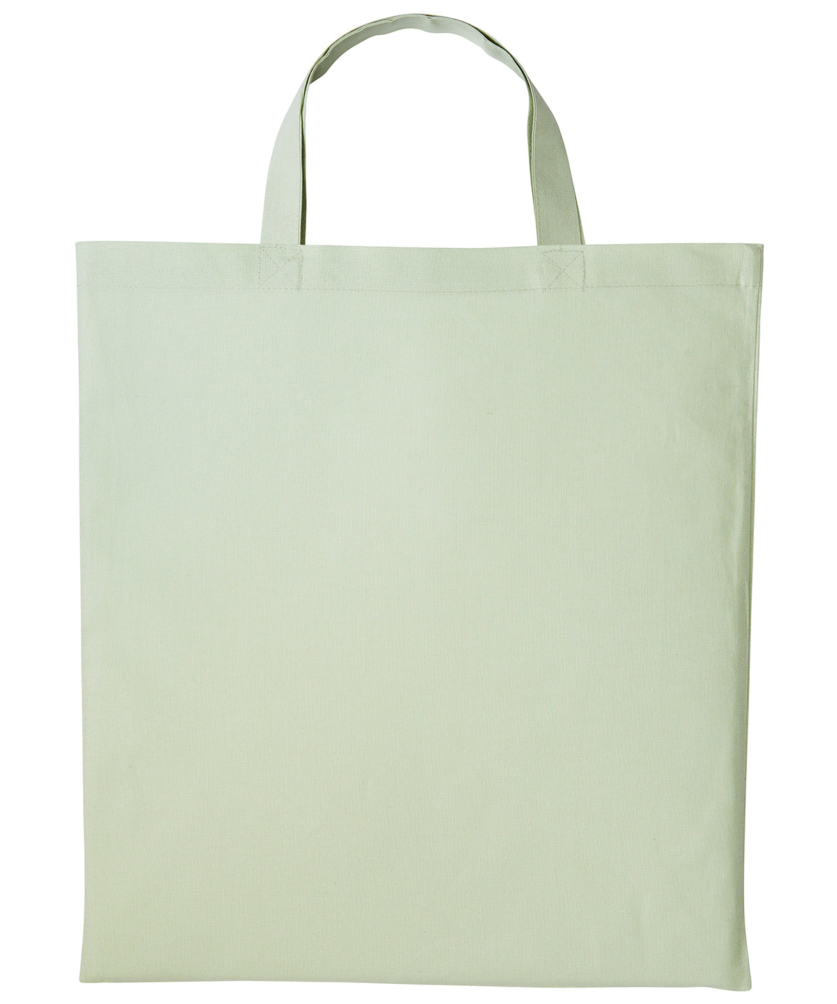 Cotton shopper short handle - Pastel Mint
