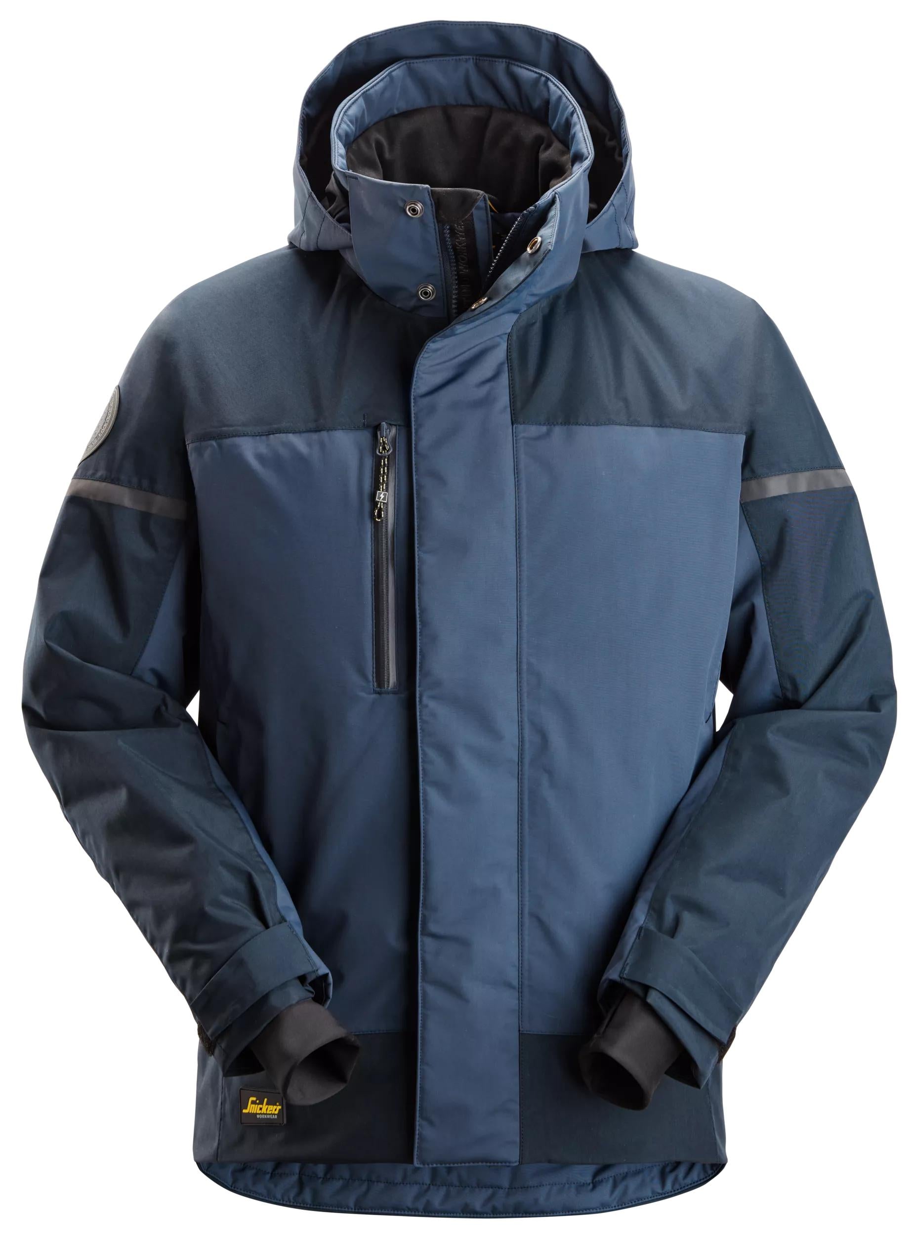 AllroundWork, Waterproof Insulated Jacket - 9596 - Navy\Dark Navy