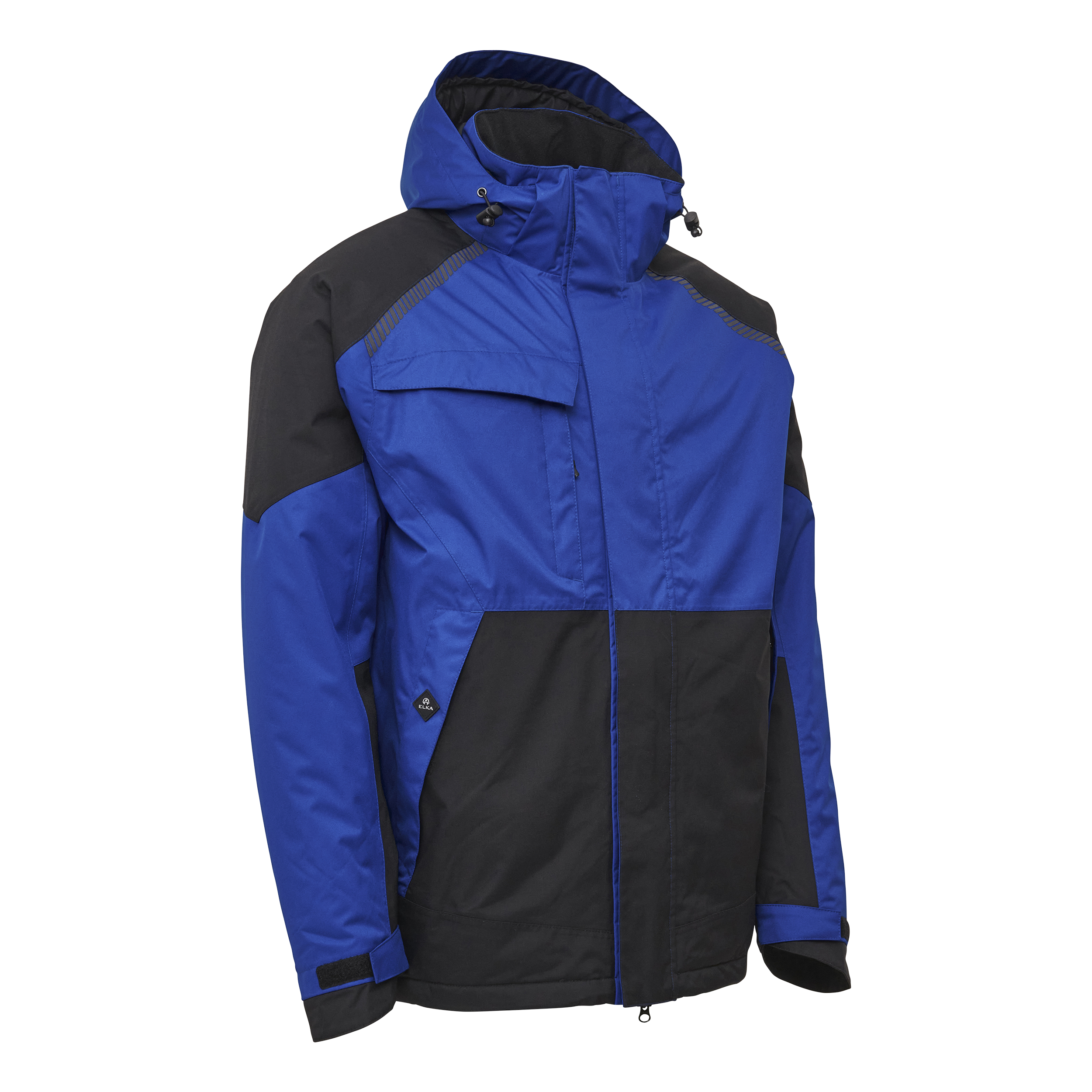 Working Xtreme Stretch Winter Jacket - Royal blue/Black