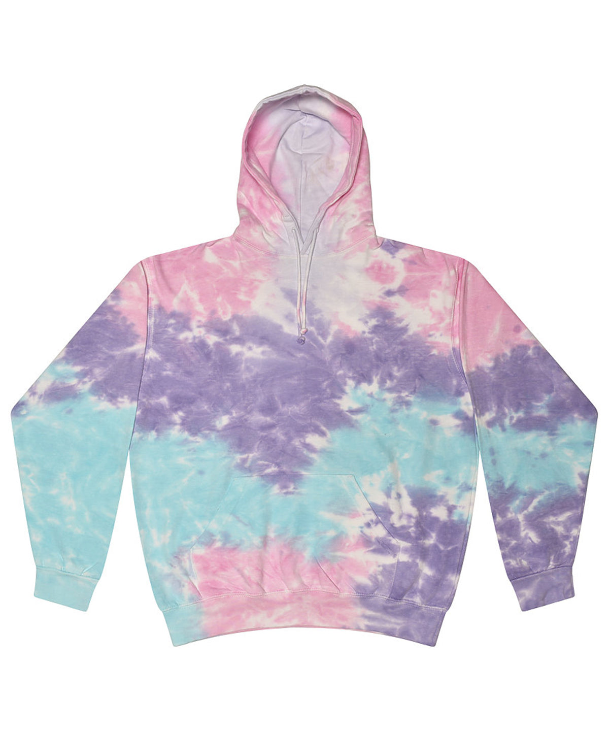 Rainbow tie-dye hoodie - Cotton Candy