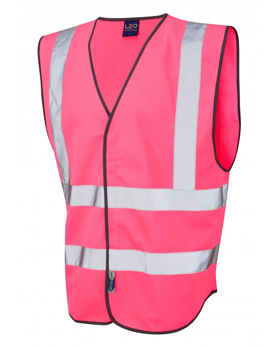 PILTON Coloured Reflective Waistcoat - Pink