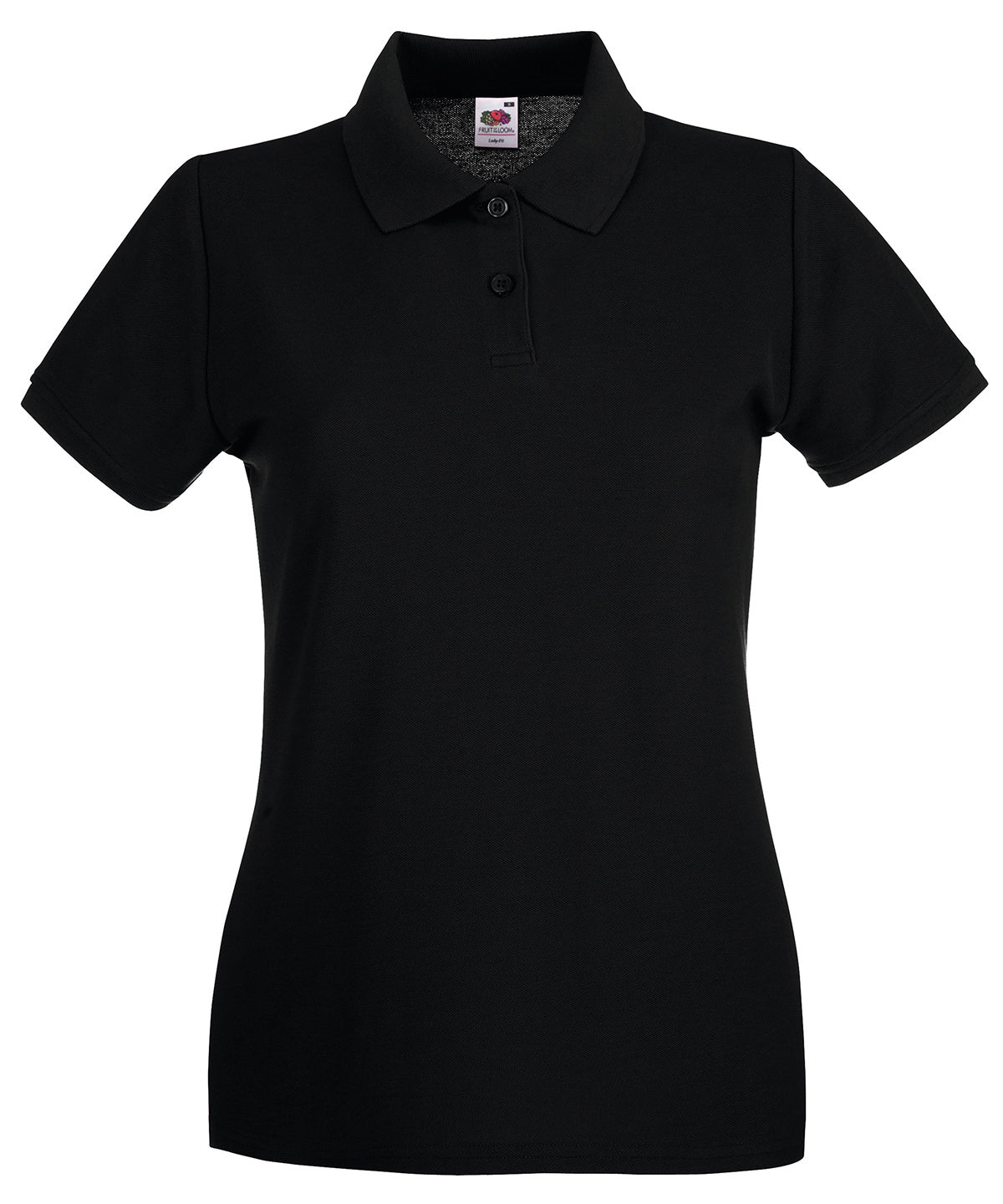 Women's premium polo - Black