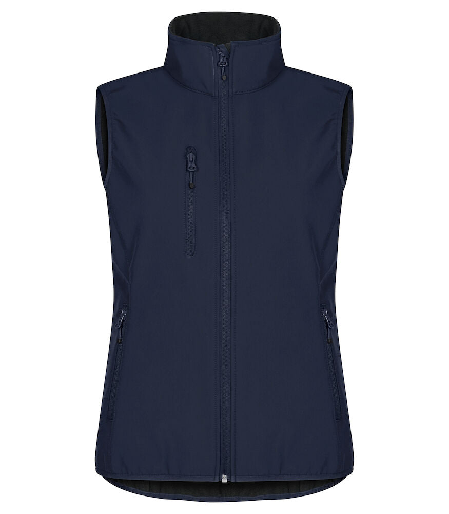 Women's Classic Softshell Vest - Dark Navy