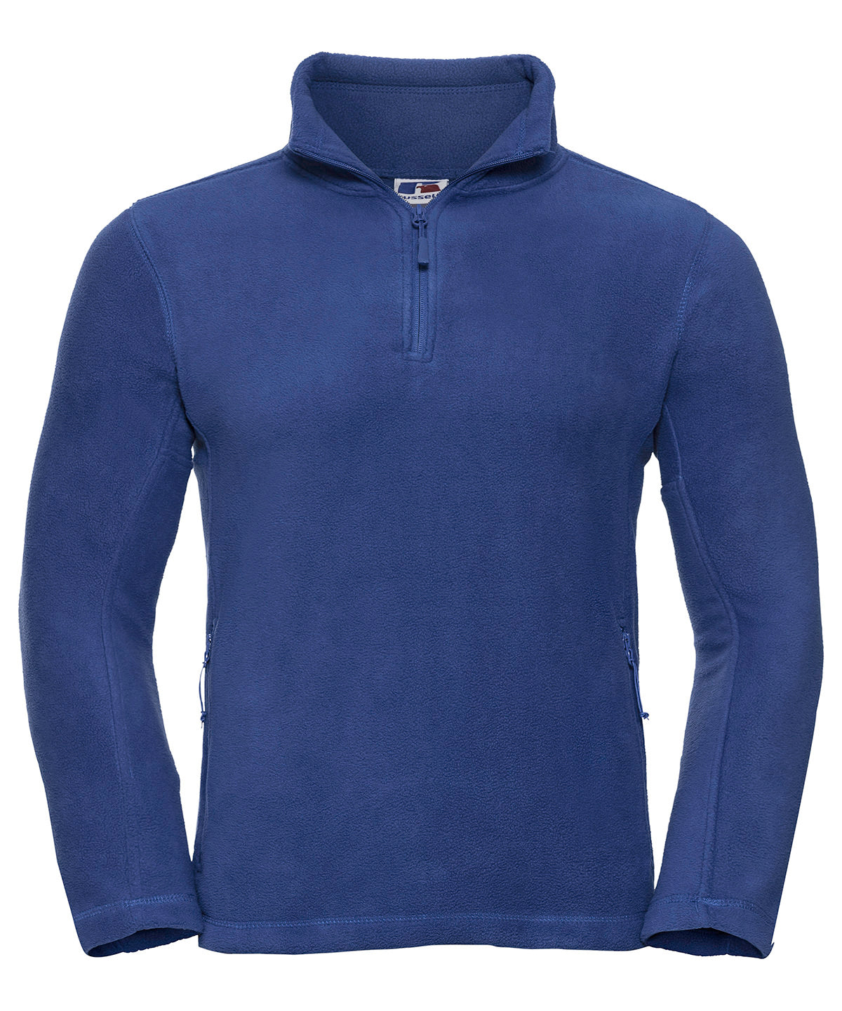 ¼-zip outdoor fleece - Bright Royal