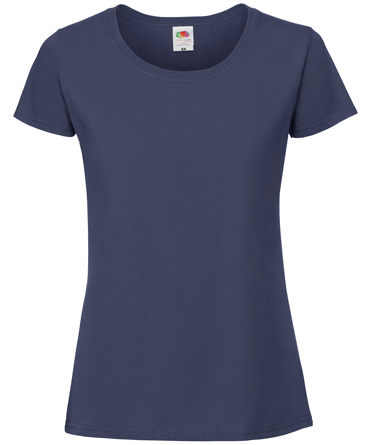 Lady-fit ringspun premium t-shirt - Navy