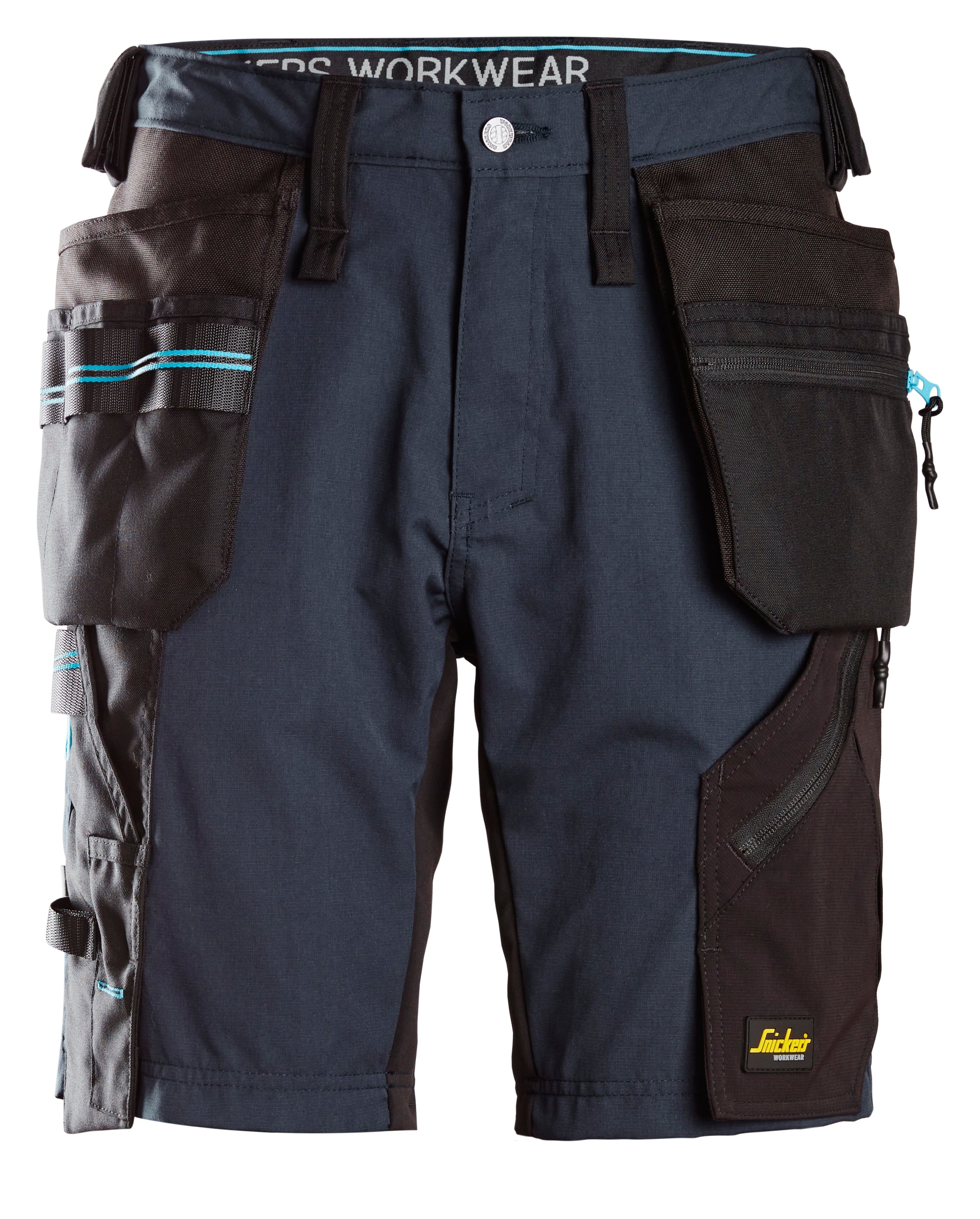LiteWork, 37.5® Work Shorts Holster Pockets - Navy\Black - 9504