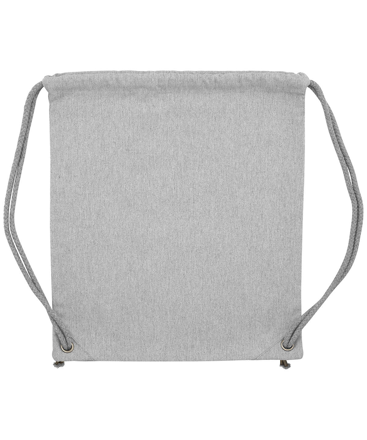 Woven gym bag (STAU763) - Heather Grey