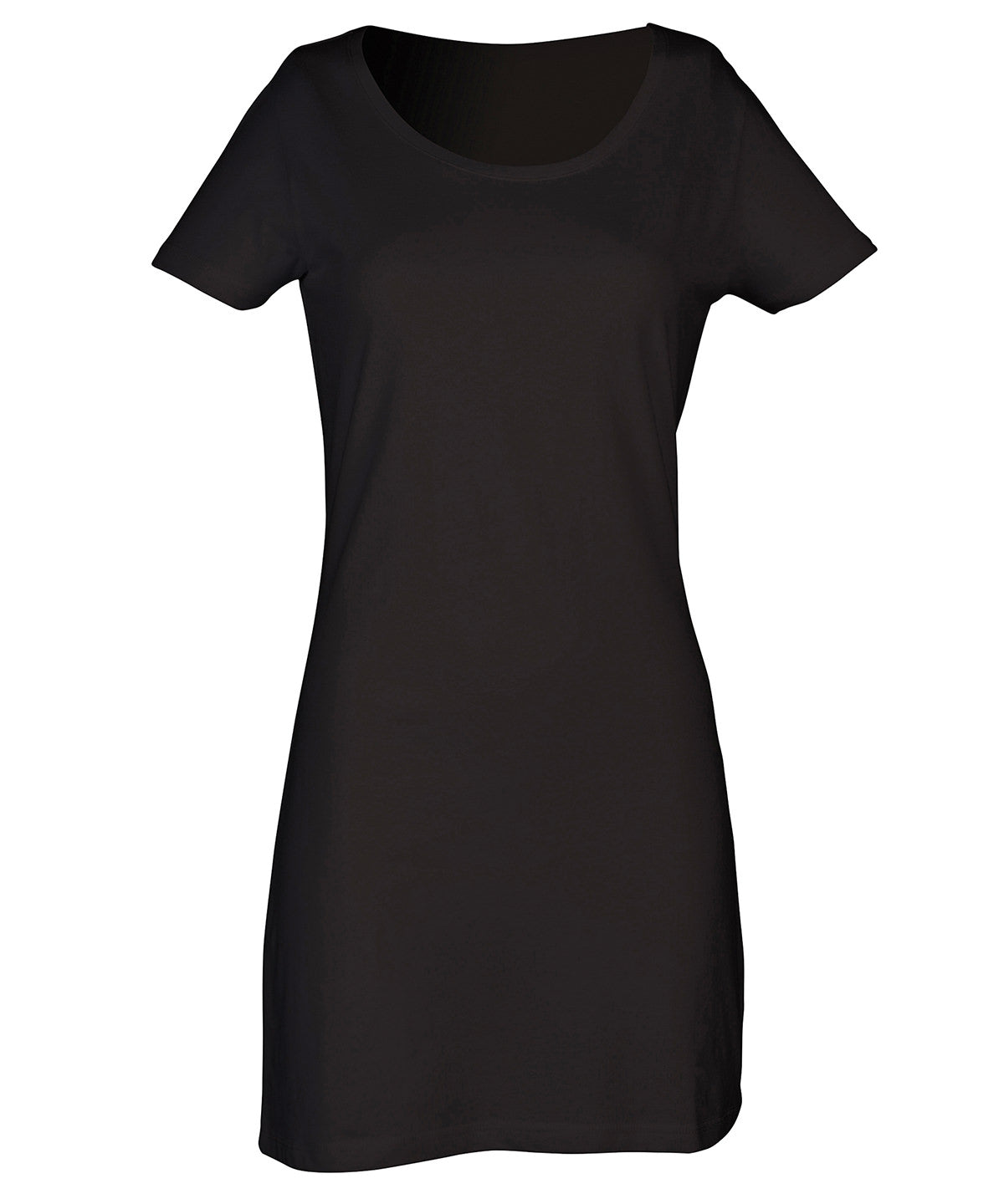 T-shirt dress - Black