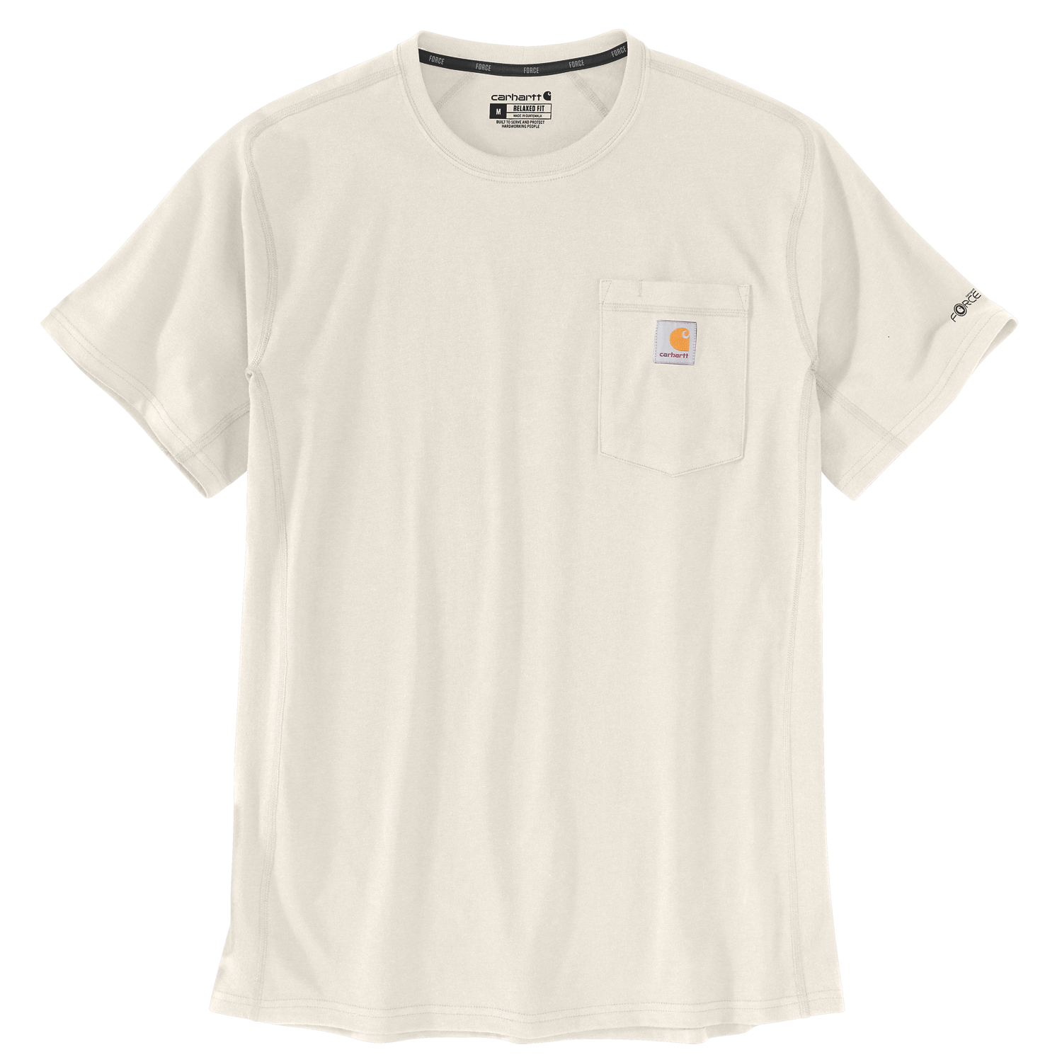 Carhartt Force Relaxed Fit Midweight Short-Sleeve Pocket T-Shirt - Malt