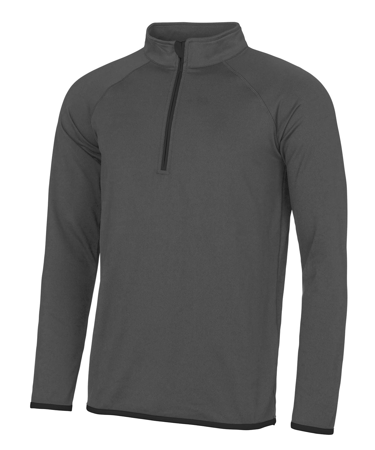 Cool ½ Zip Sweatshirt - Charcoal/Jet Black