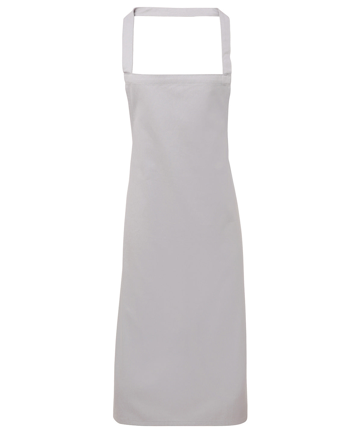 100% Cotton apron - organic certified - Silver Grey