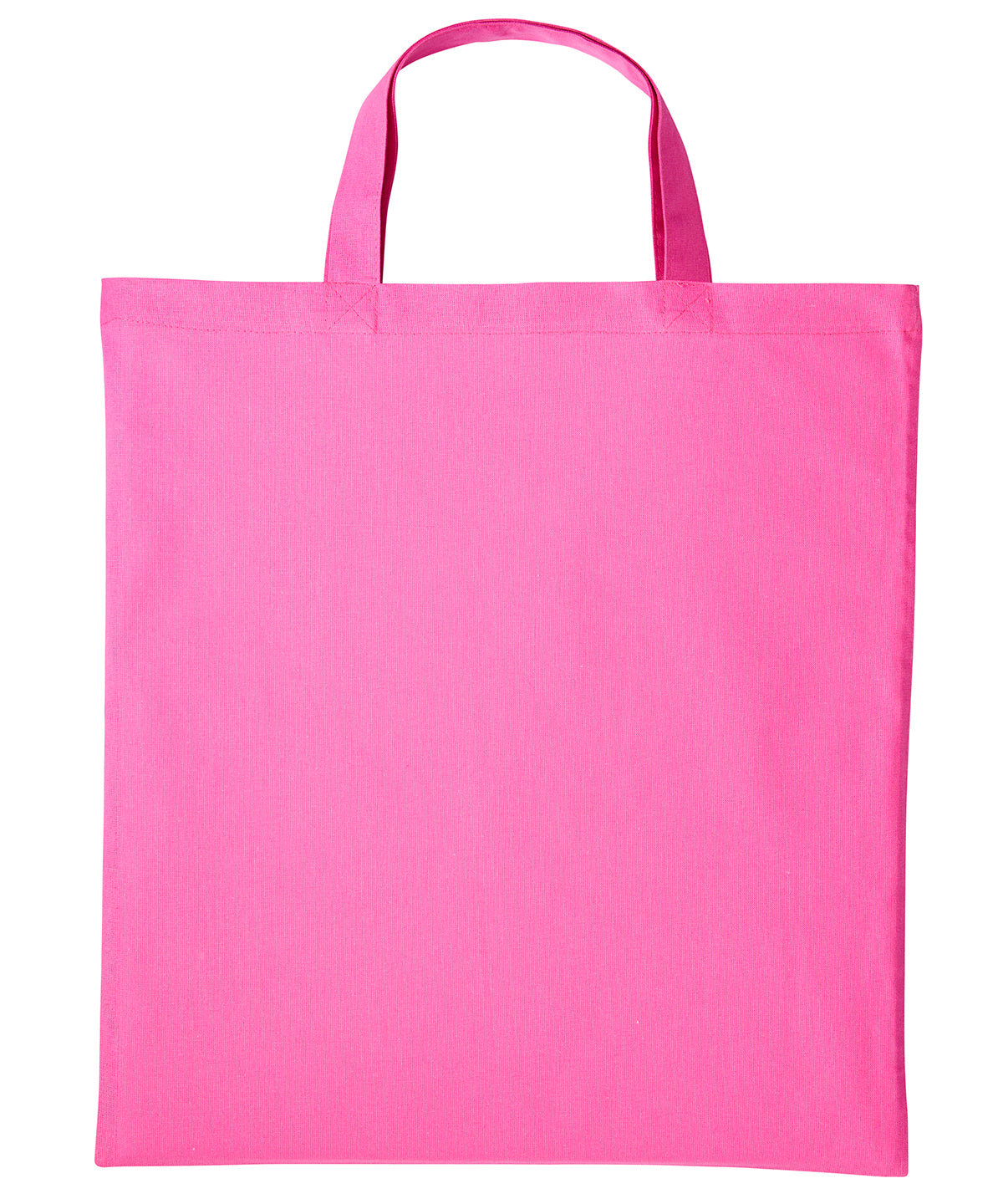 Cotton shopper short handle - Mid Pink