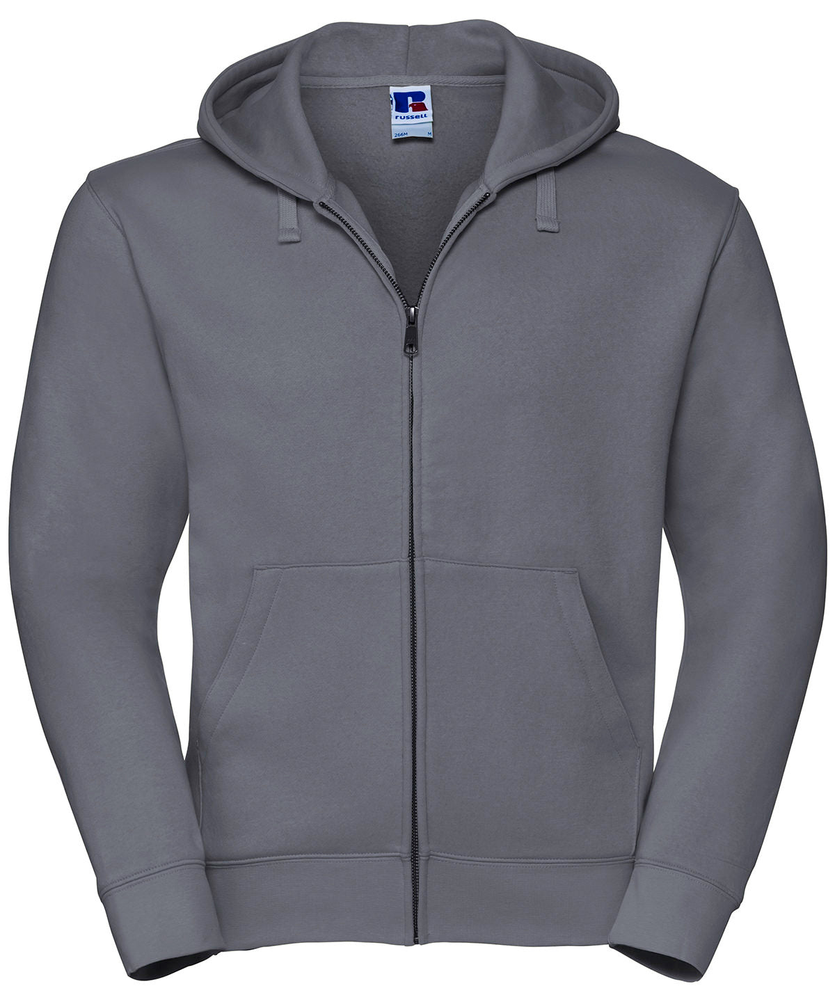 Authentic zipped hooded sweat - Convoy Grey