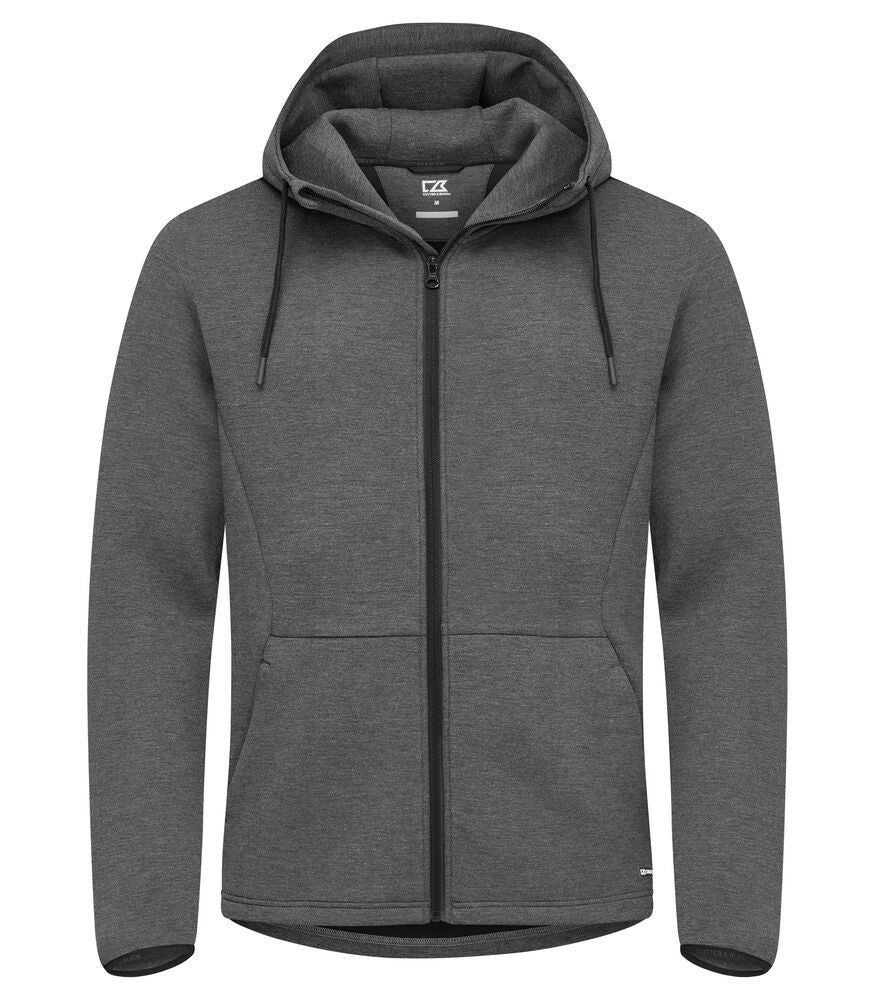 Pemberton Hood Full Zip Men - anthracite melange