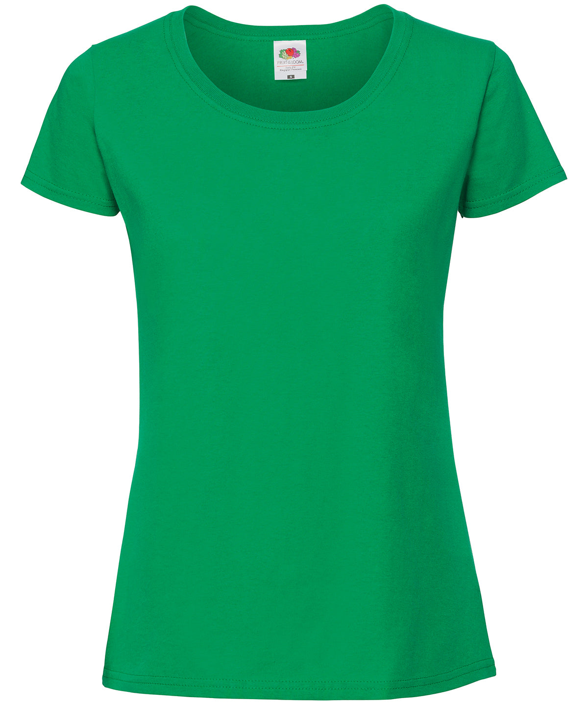 Lady-fit ringspun premium t-shirt - Kelly Green