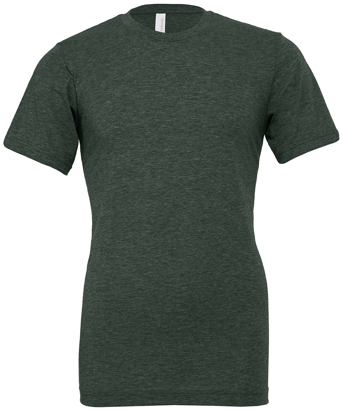 Unisex heather CVC short sleeve t-shirt - Heather Forest