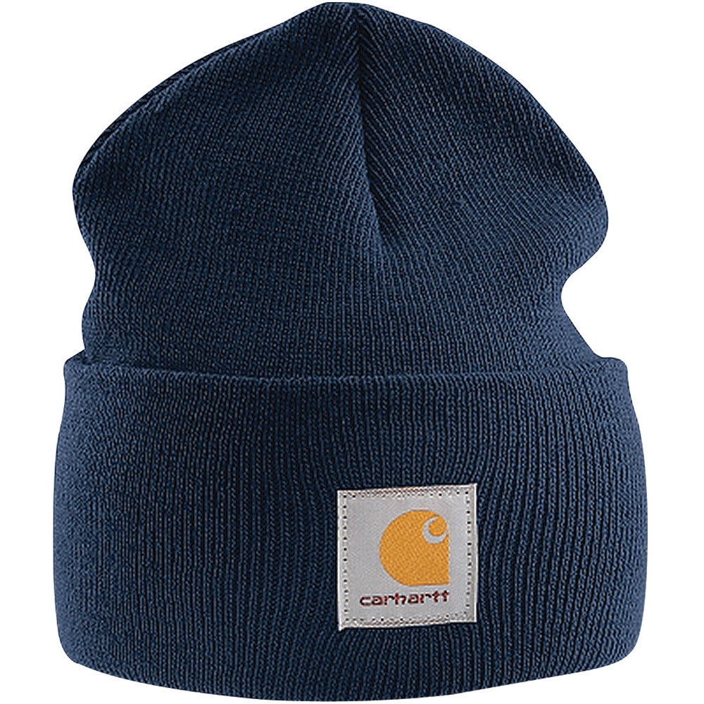 Carhartt Mens A18 Stretchable Rib Knit Acrylic Watch Beanie Hat