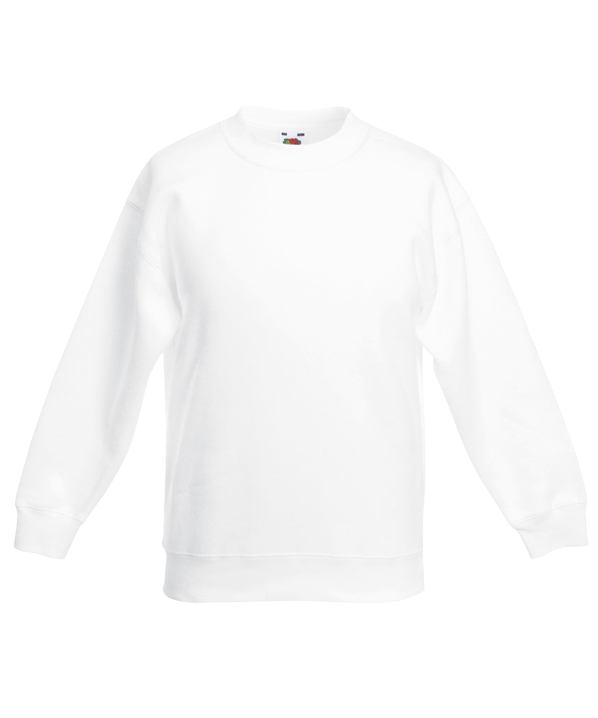 Kids classic set-in sweatshirt - White