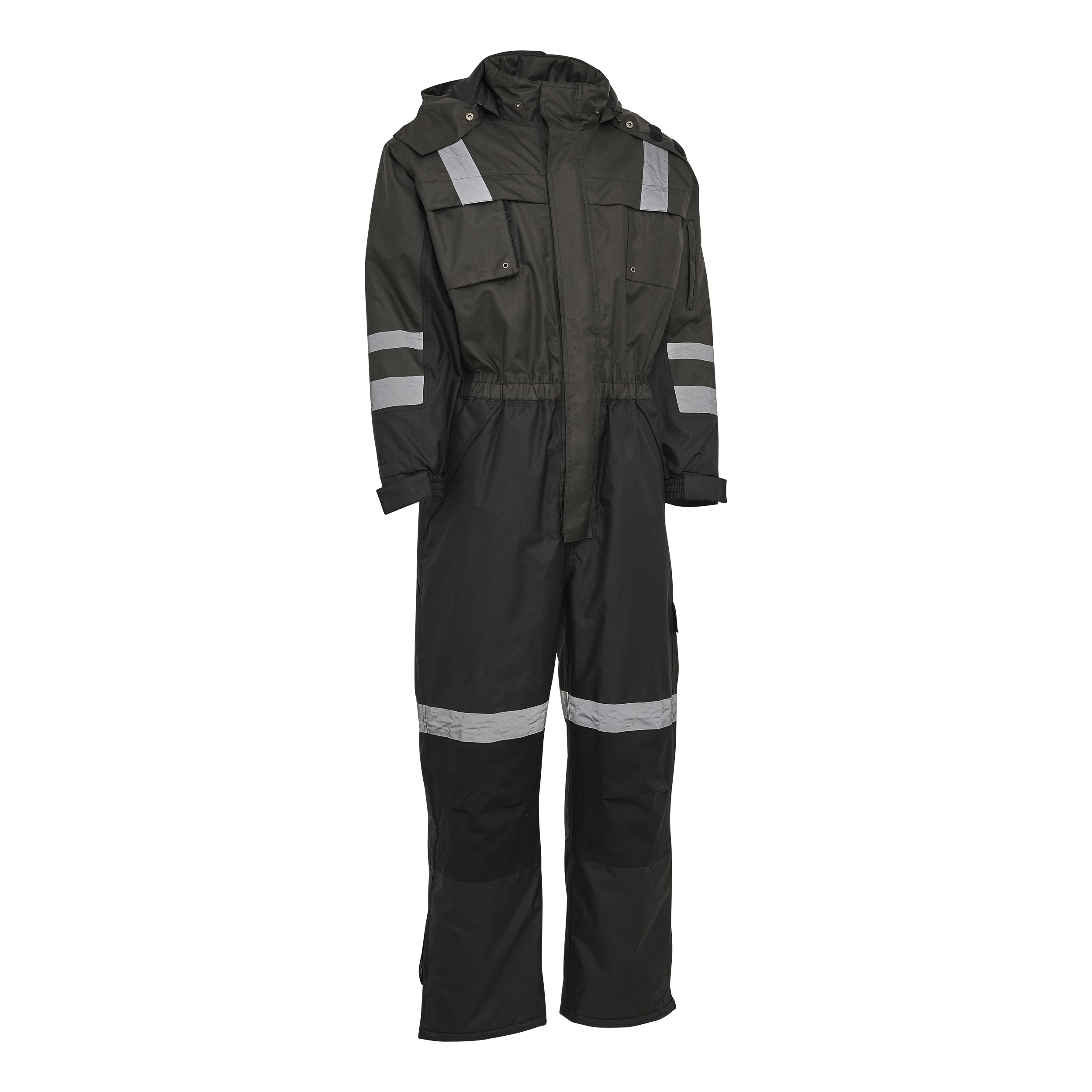 Working Xtreme Winter Thermal Coverall - Grey/Black