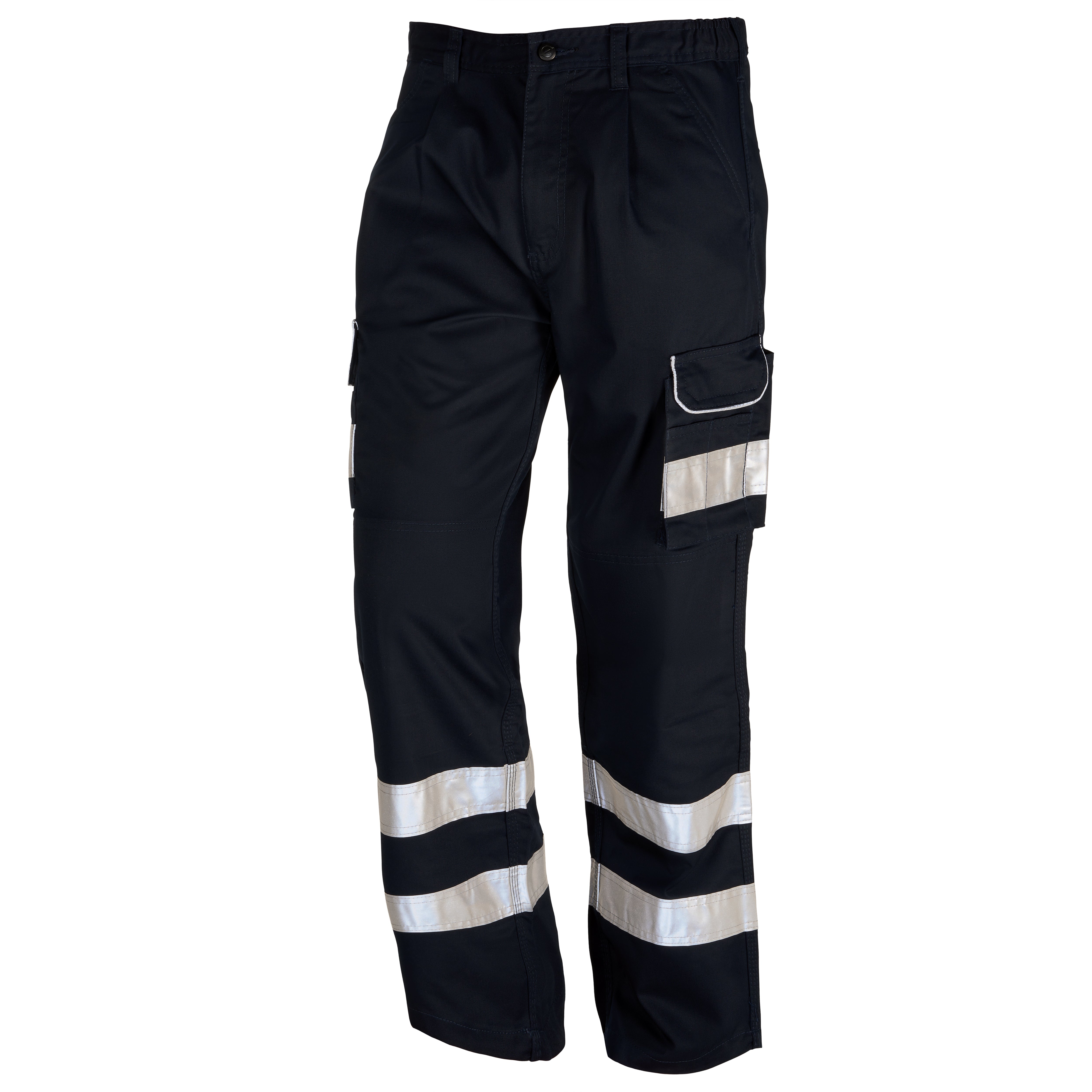 Condor Kneepad Trouser - 2 HV Bands - Black