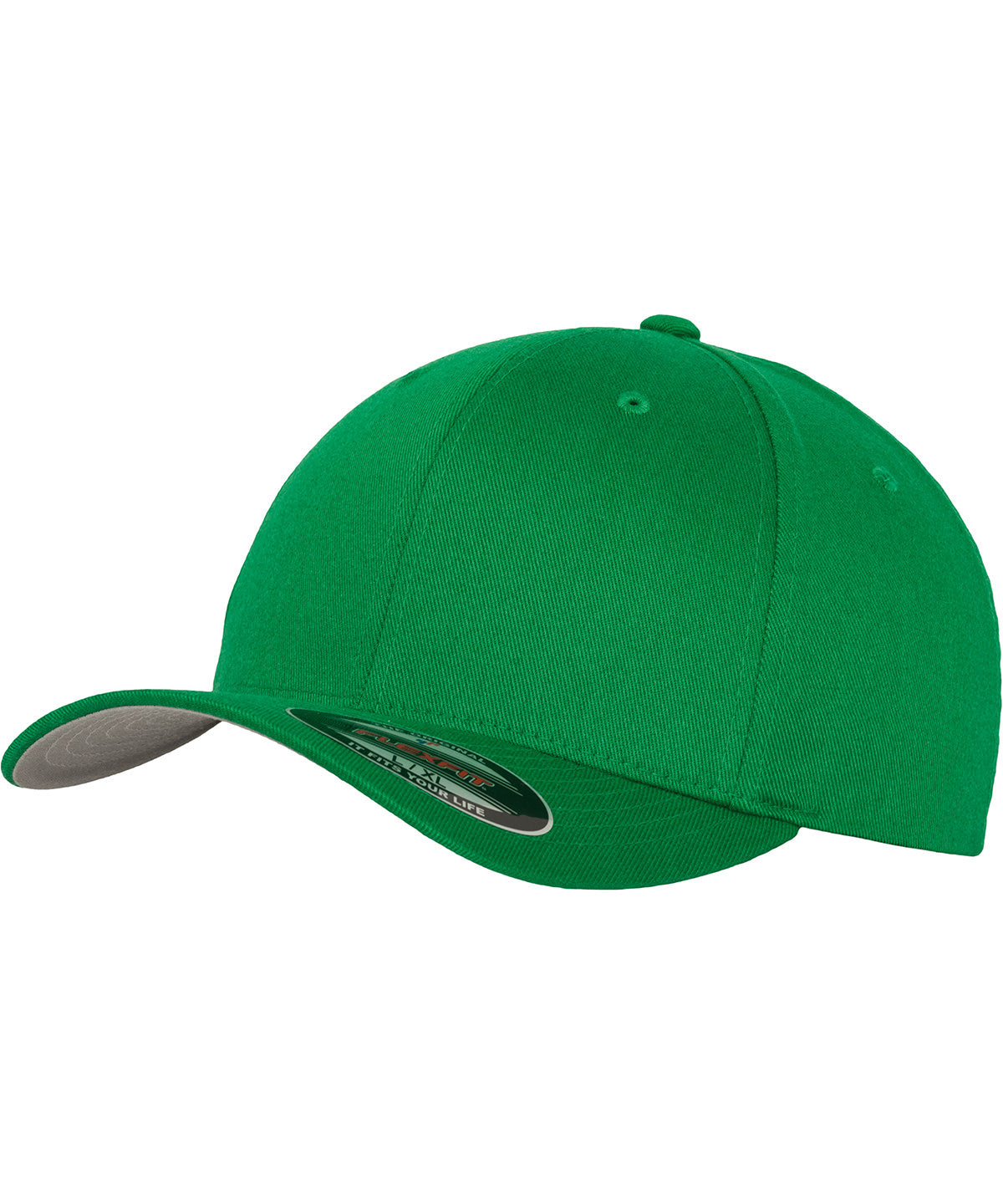 Flexfit fitted baseball cap (6277) - Pepper Green