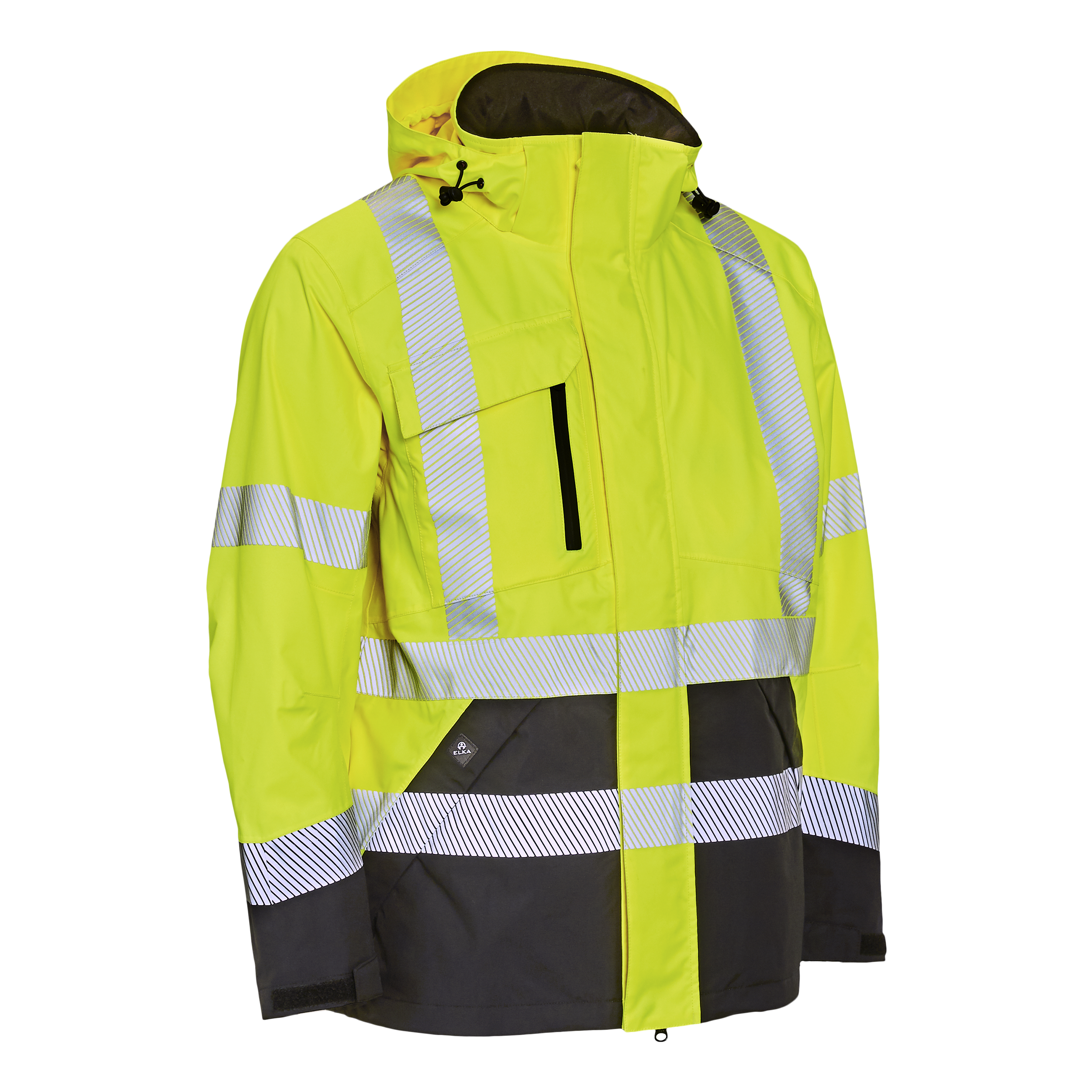 Visible Xtreme Stretch Jacket - Fl.Yell/Black
