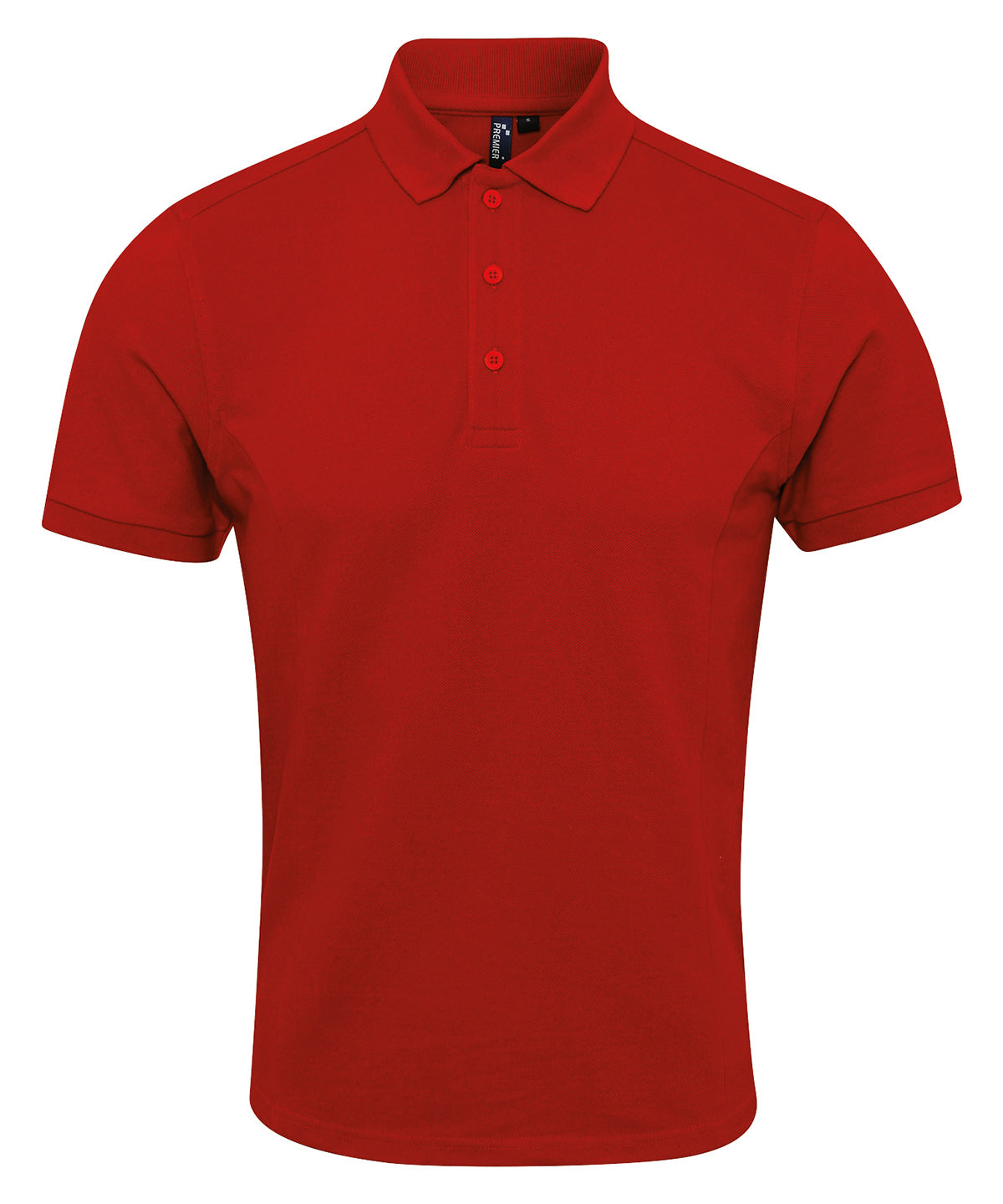 Coolchecker® plus piqué polo with CoolPlus® - Red