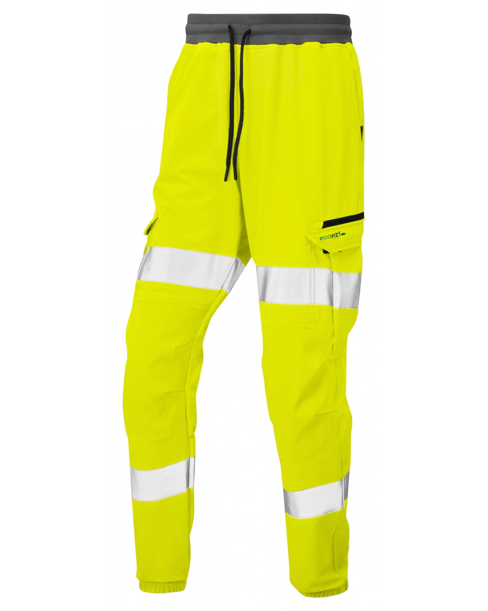HAWKRIDGE ISO 20471 Cl 1 Jog Trouser - HV Yellow